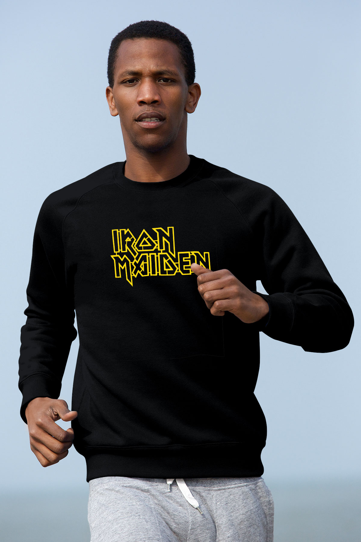 Iron Maiden Siyah Unisex Sweatshirt
