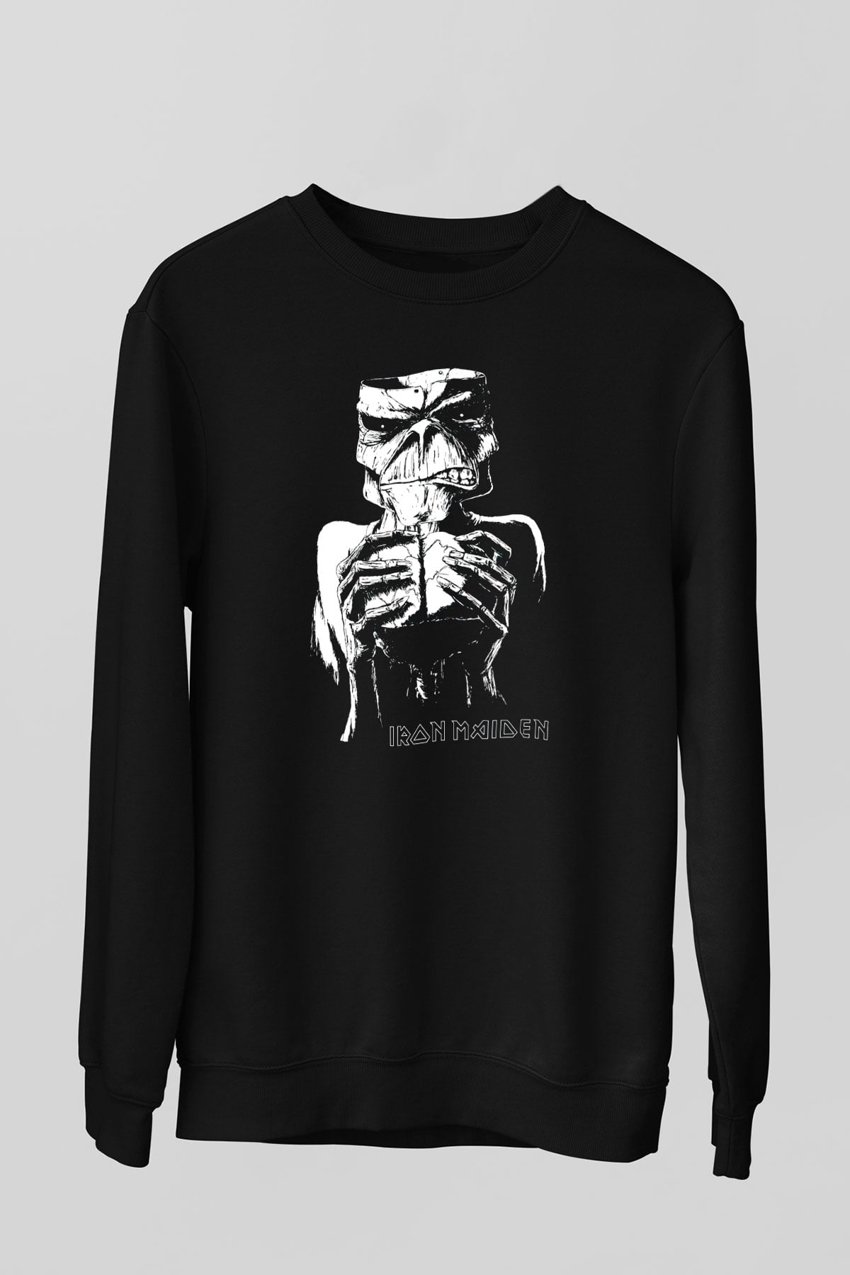 Iron Maiden Siyah Unisex Sweatshirt