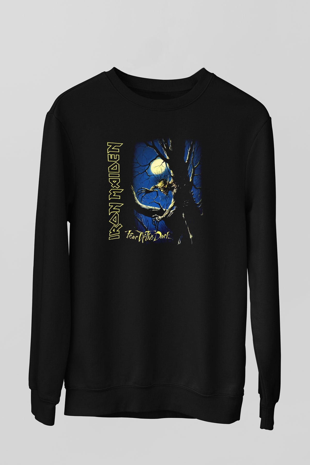 Iron Maiden Siyah Unisex Sweatshirt