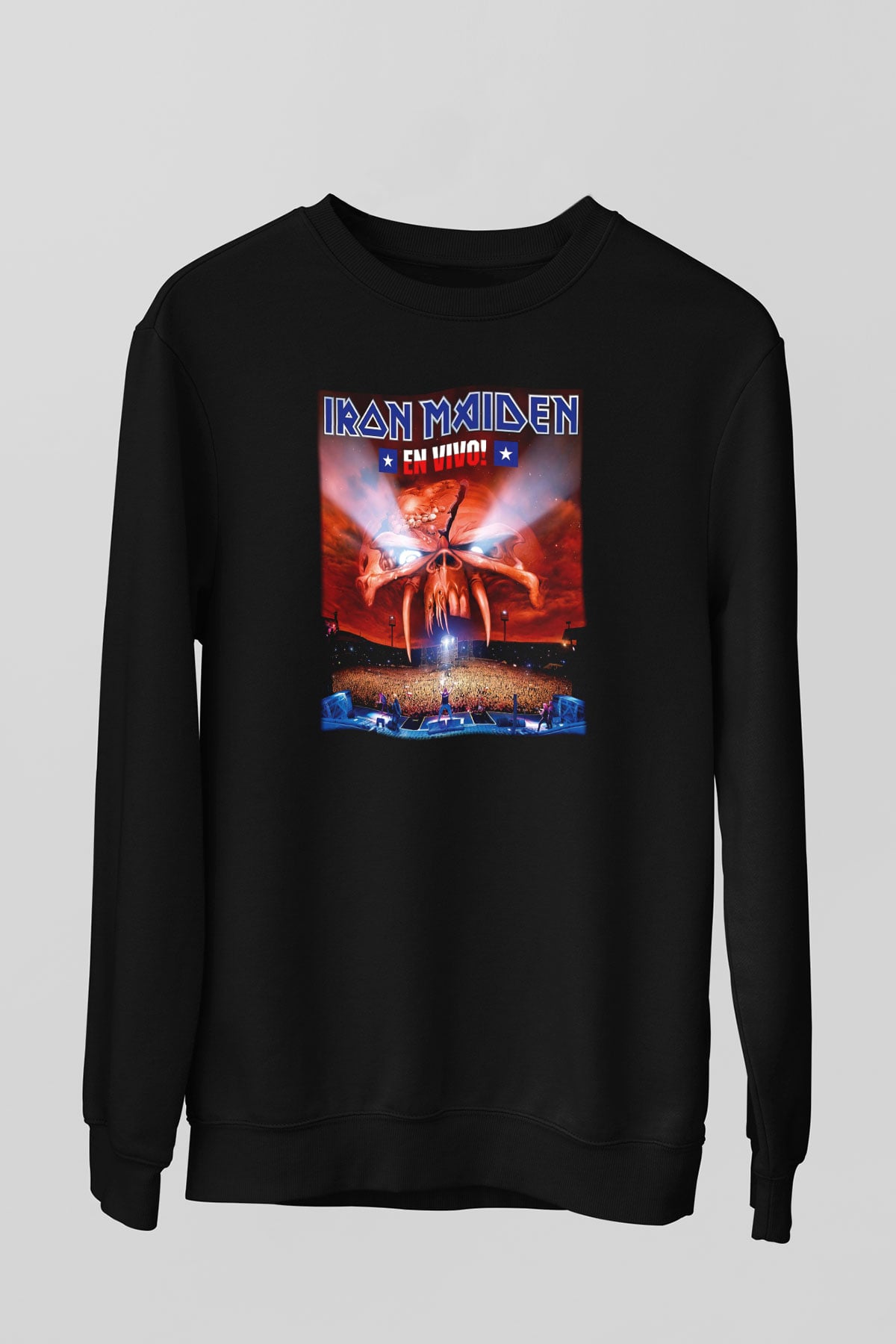 Iron Maiden Siyah Unisex Sweatshirt