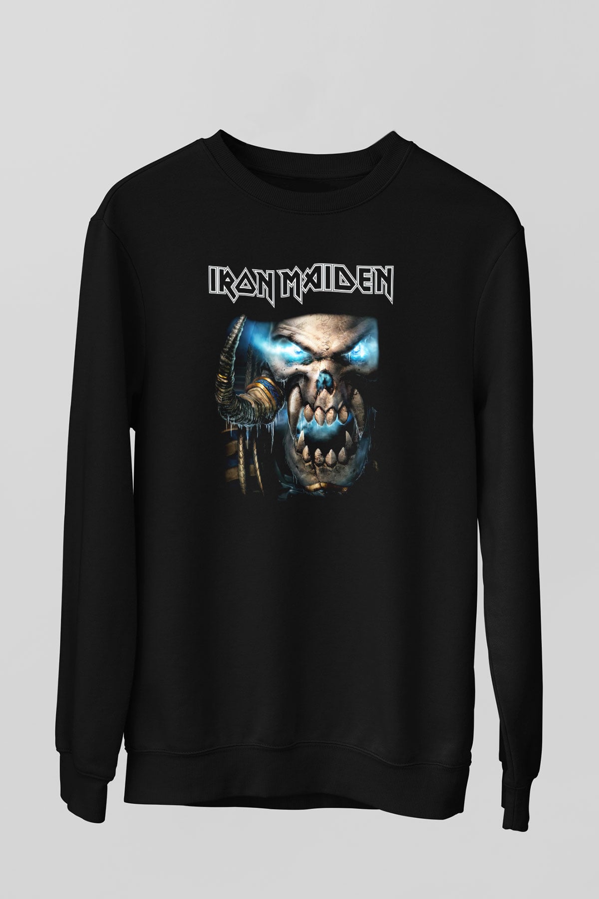 Iron Maiden Siyah Unisex Sweatshirt