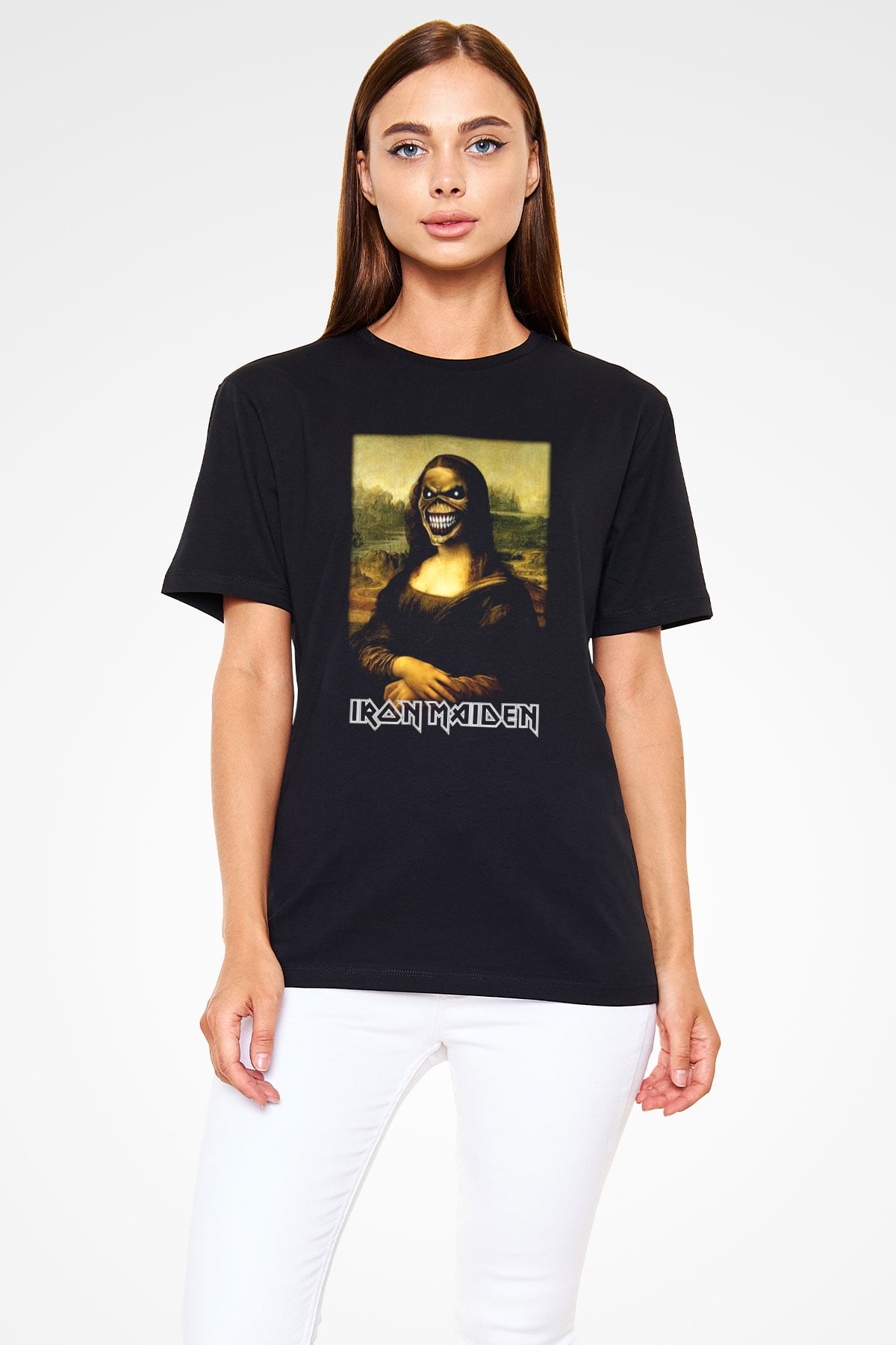 Iron Maiden Siyah Unisex Tişört T-Shirt - TişörtFabrikası