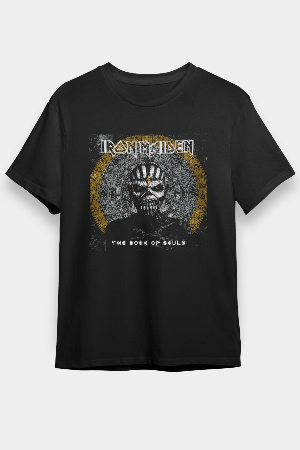 Iron Maiden Siyah Unisex Tişört T-Shirt - TişörtFabrikası