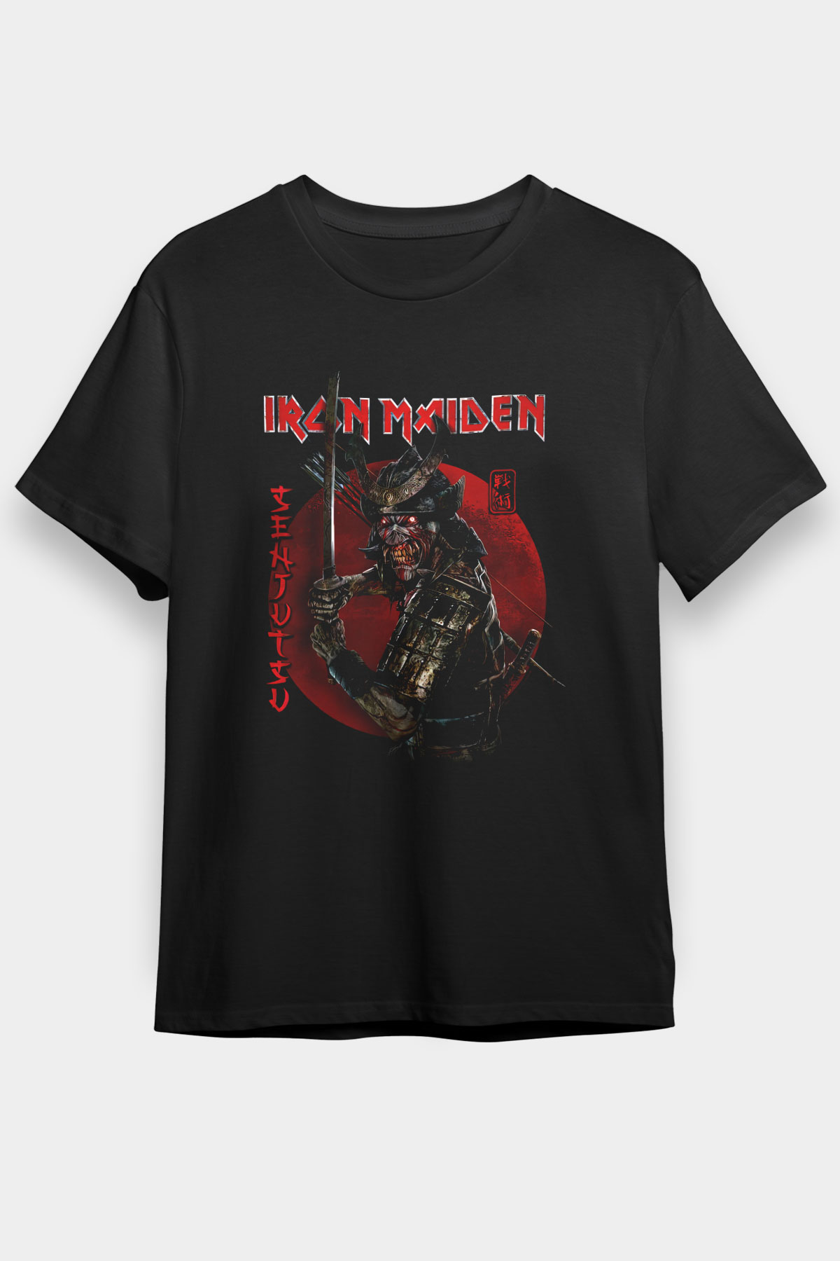 Iron Maiden Siyah Unisex Tişört T-Shirt - TişörtFabrikası