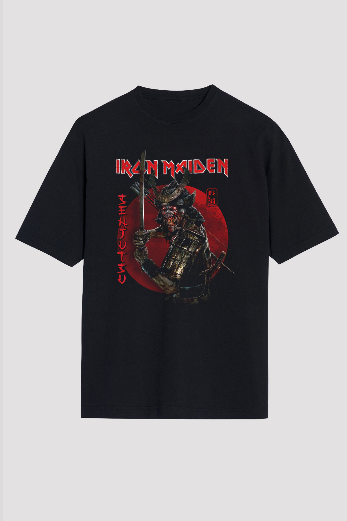 Iron Maiden Siyah Unisex Tişört T-Shirt - TişörtFabrikası