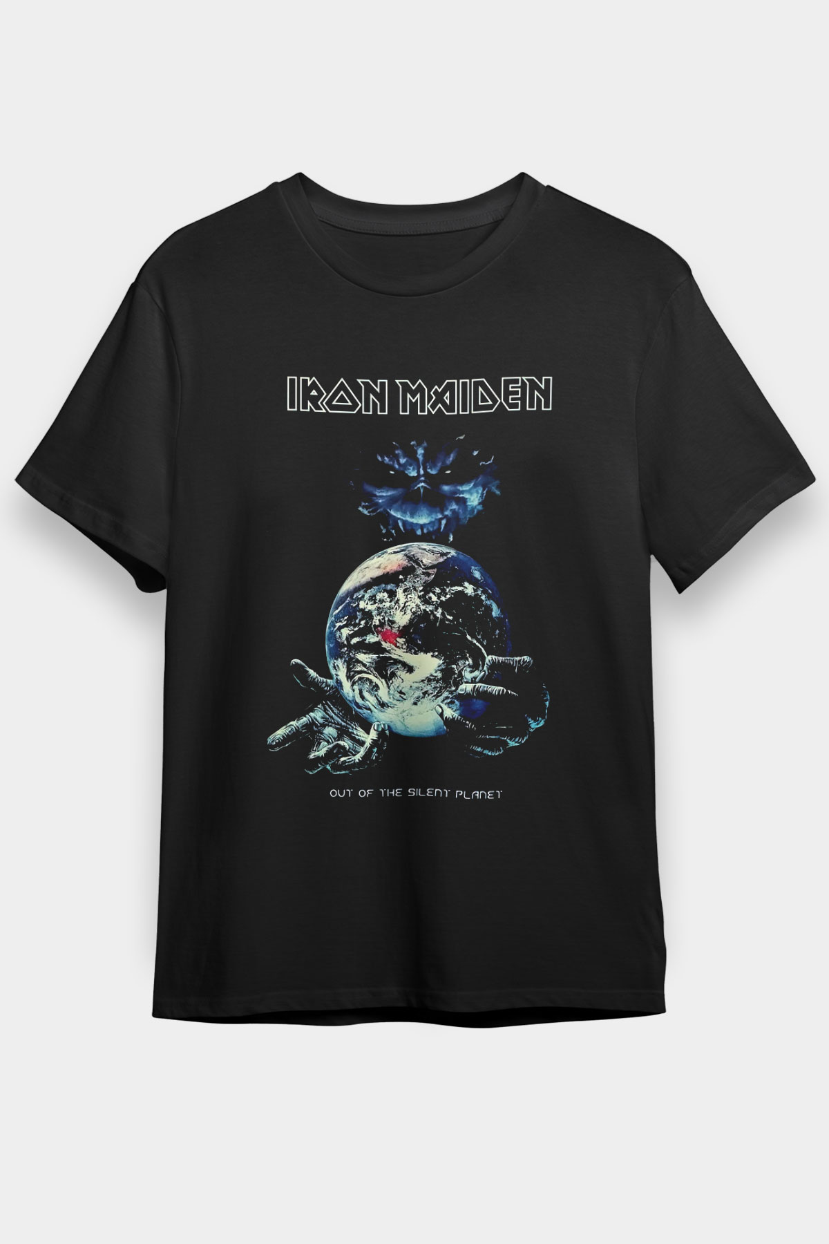 Iron Maiden Siyah Unisex Tişört T-Shirt - TişörtFabrikası