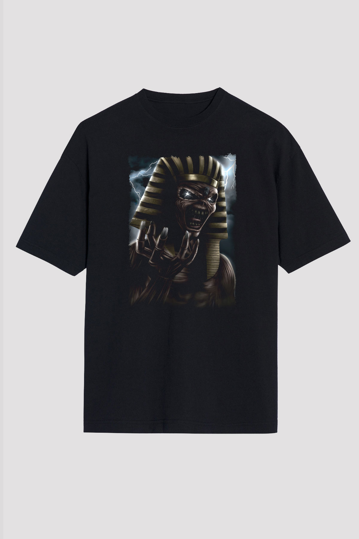 Iron Maiden Siyah Unisex Tişört T-Shirt - TişörtFabrikası