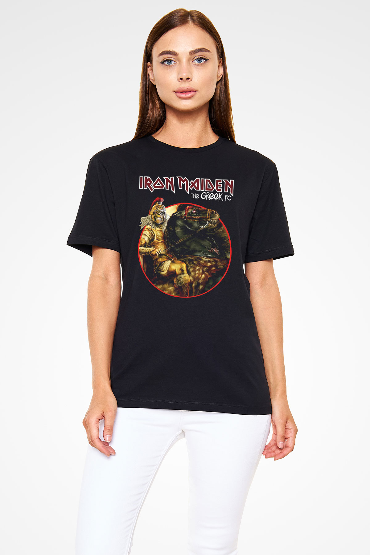 Iron Maiden Siyah Unisex Tişört T-Shirt - TişörtFabrikası