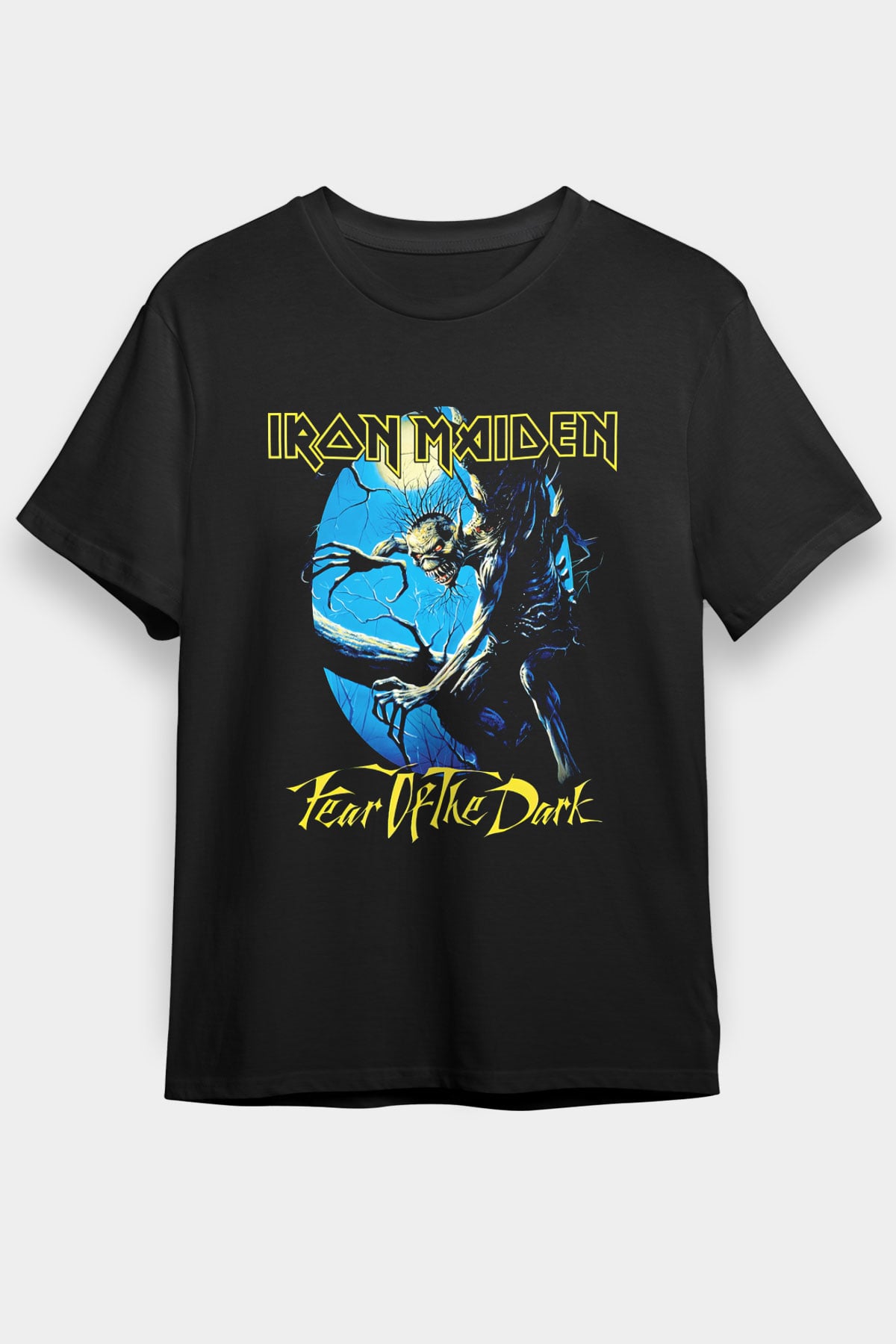 Iron Maiden Siyah Unisex Tişört T-Shirt - TişörtFabrikası