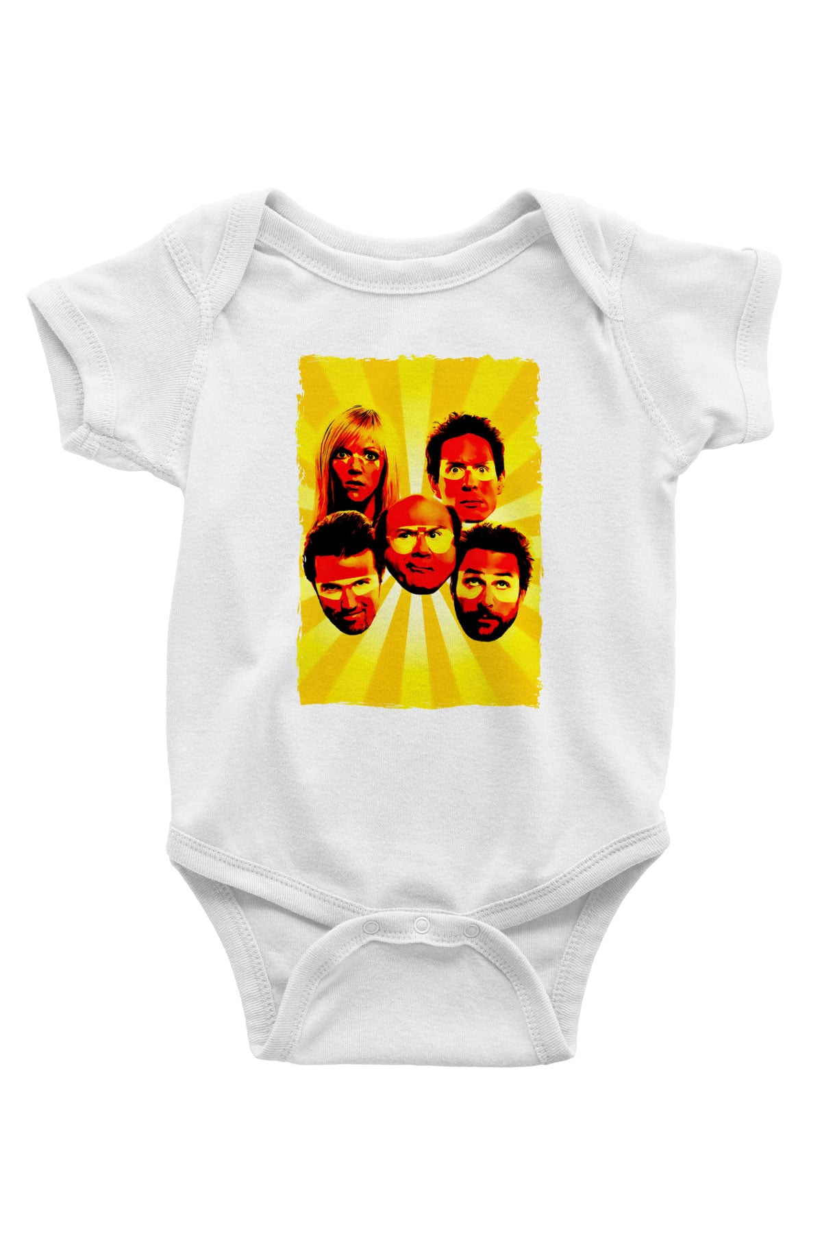 It's Always Sunny in Philadelphia Beyaz Bebek Body - Zıbın