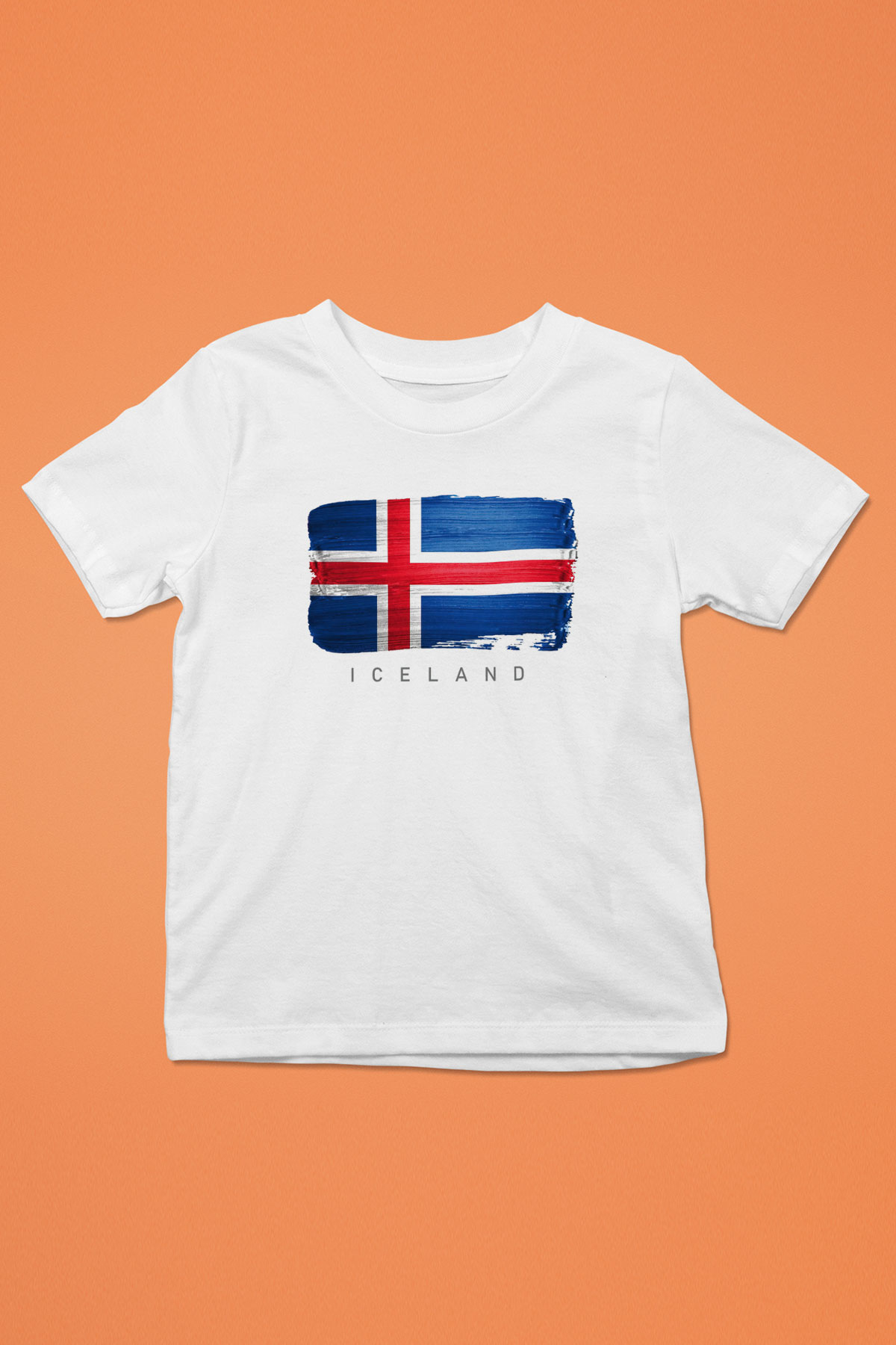 İzlanda Beyaz Unisex Çocuk Tişört