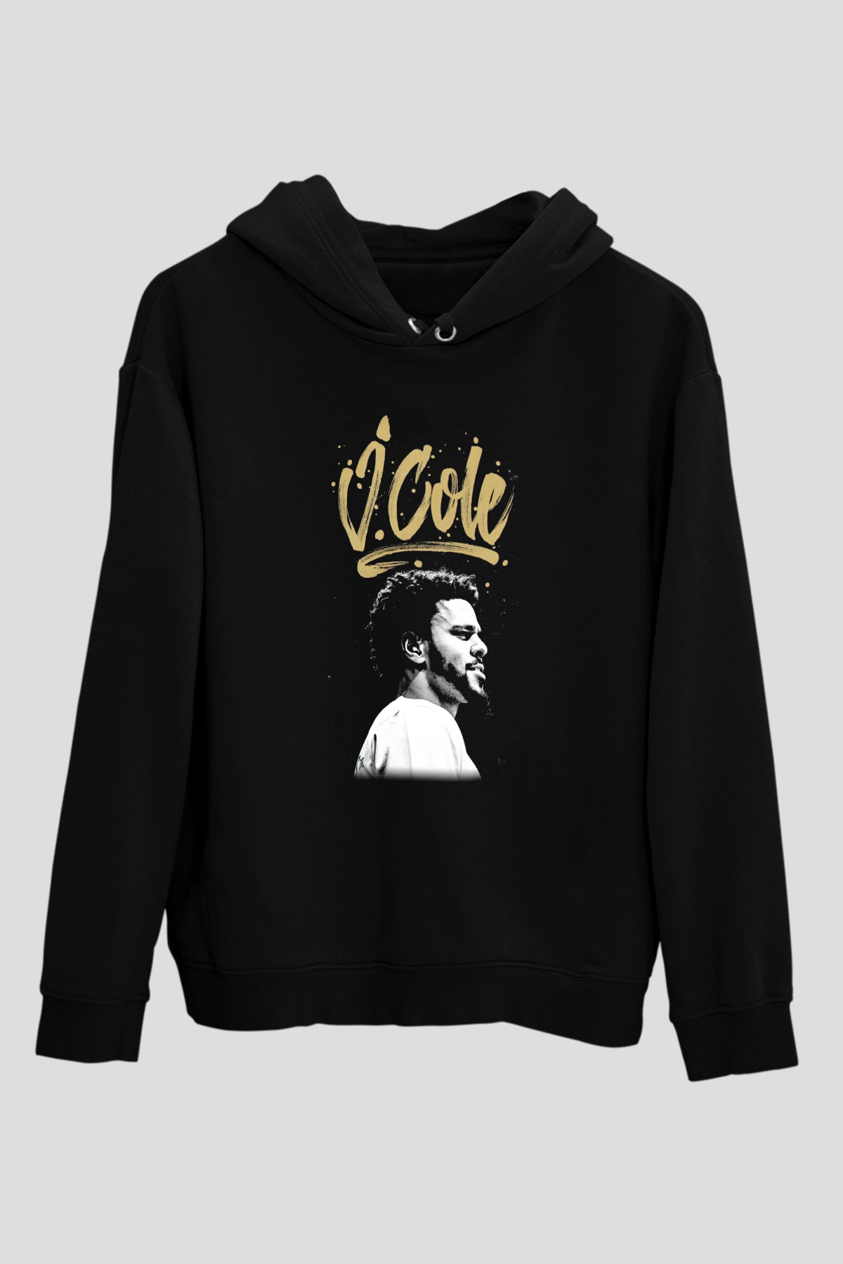 J. Cole Siyah Unisex Hoodie
