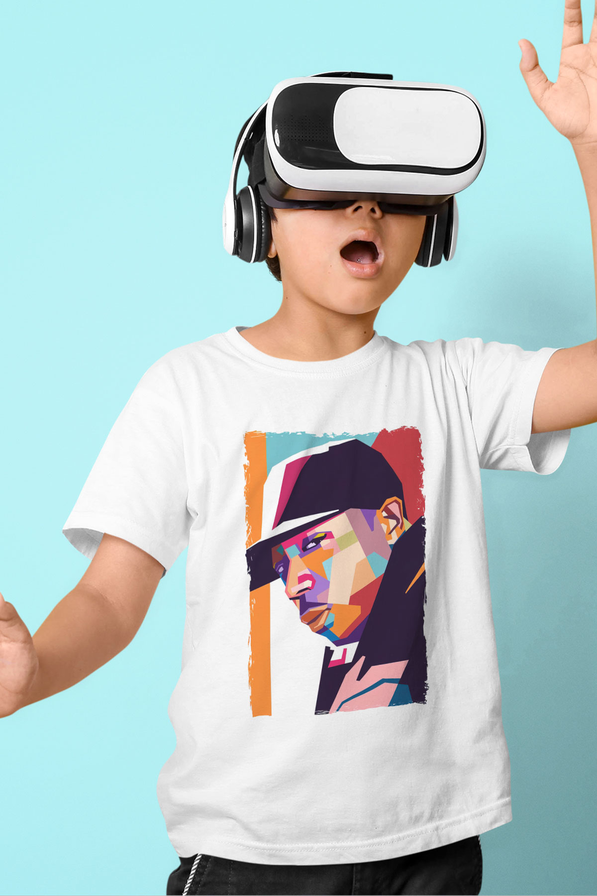 Ja Rule Beyaz Unisex Çocuk Tişört