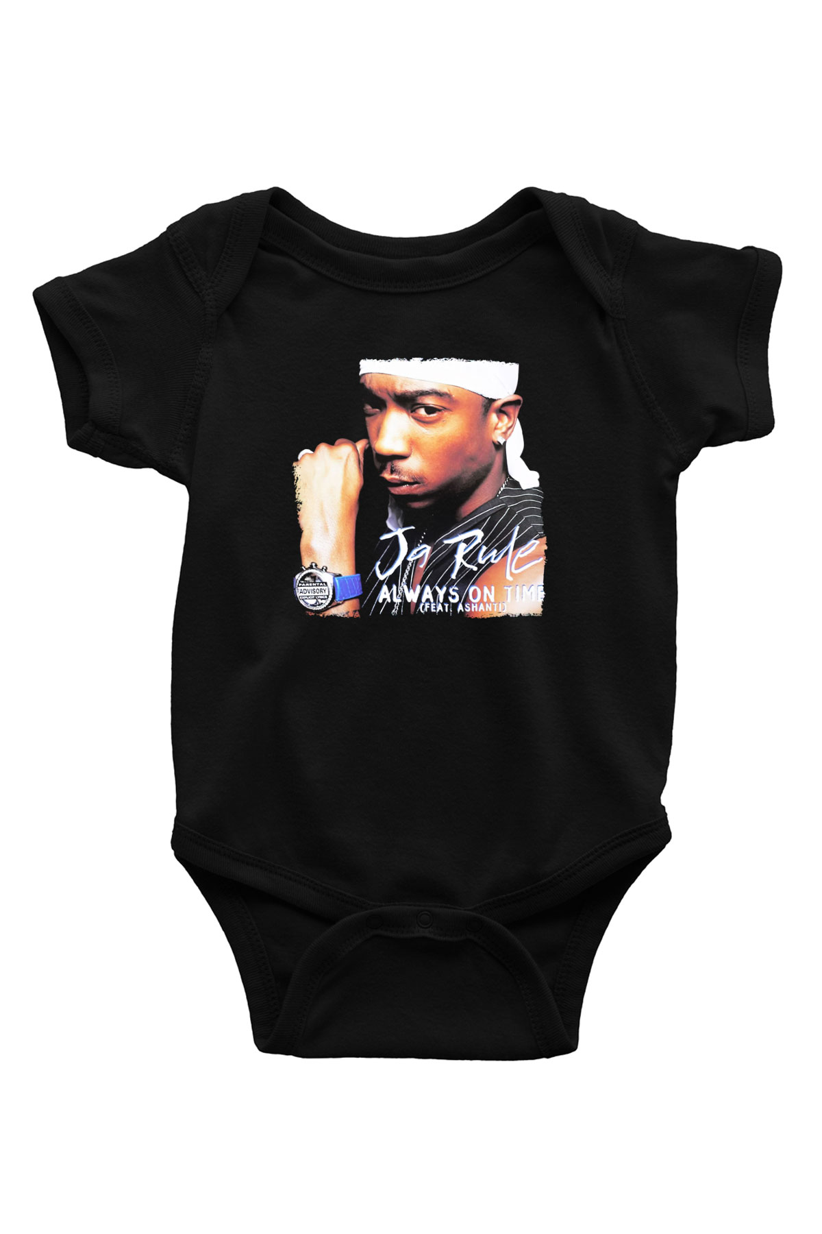 Ja Rule Siyah Bebek Body - Zıbın