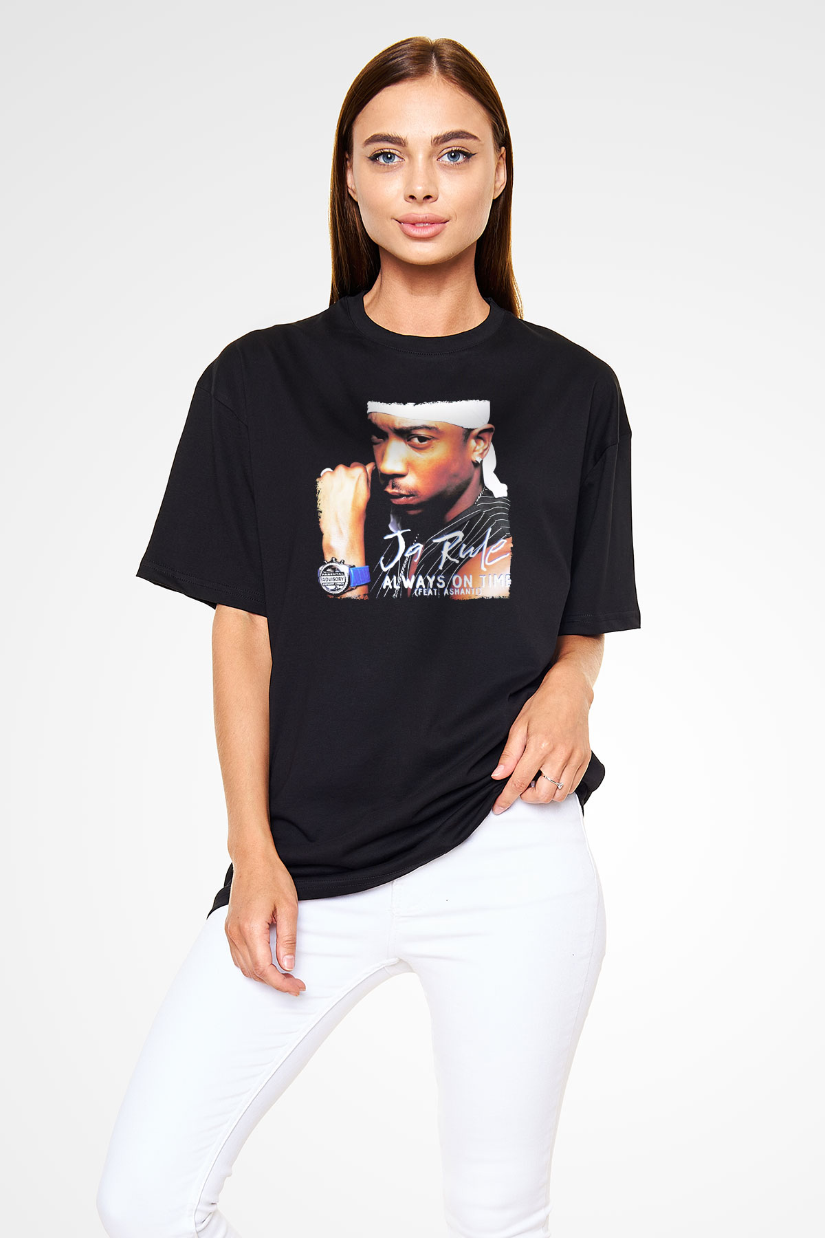 Ja Rule Siyah Unisex Tişört T-Shirt - TişörtFabrikası
