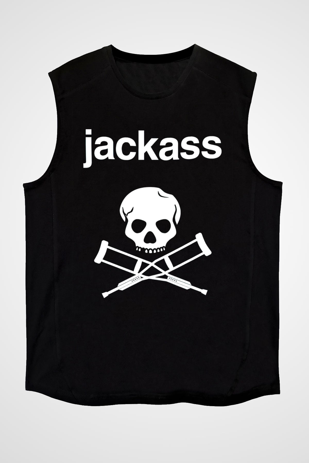 Jackass Siyah Unisex Kolsuz Tişört