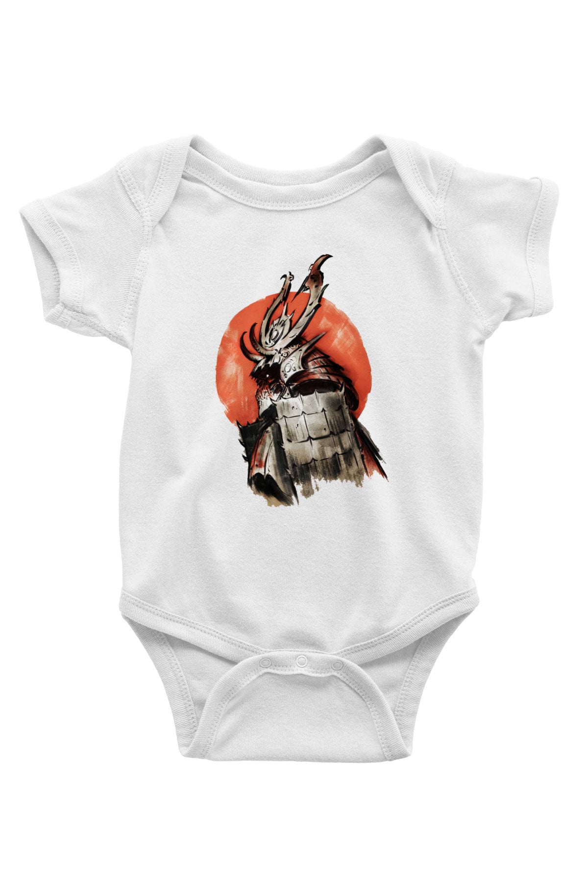 Japonya Baskılı Beyaz Unisex Bebek Body - Zıbın