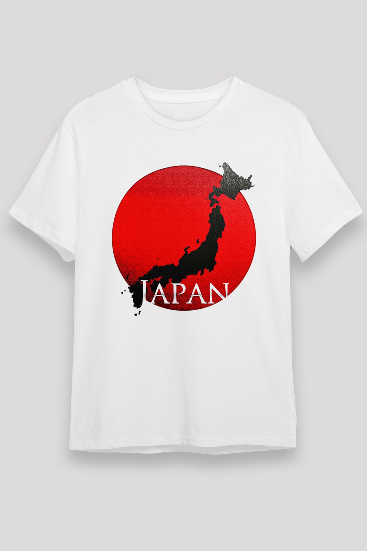 Japonya Beyaz Unisex Tişört T-Shirt - TişörtFabrikası