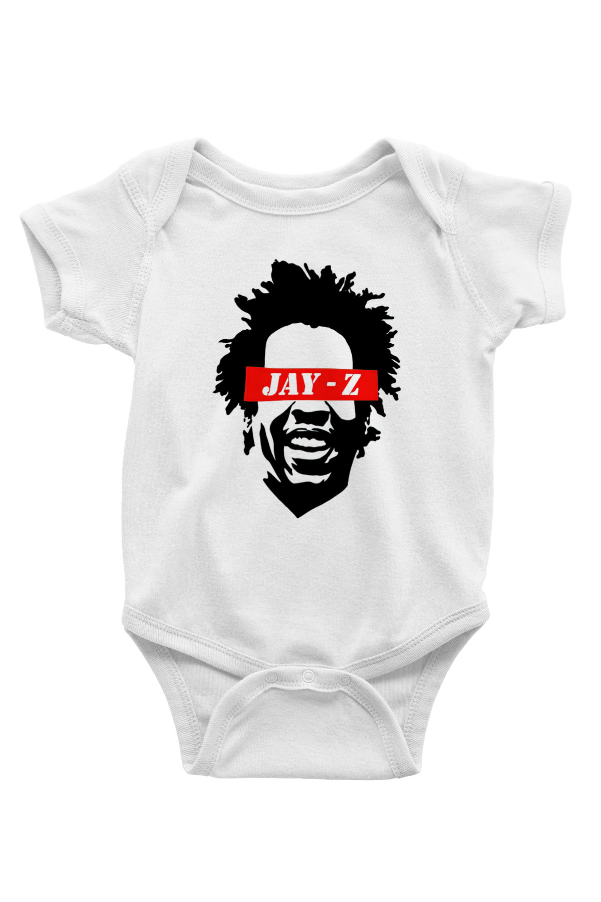 Jay-Z Beyaz Bebek Body - Zıbın