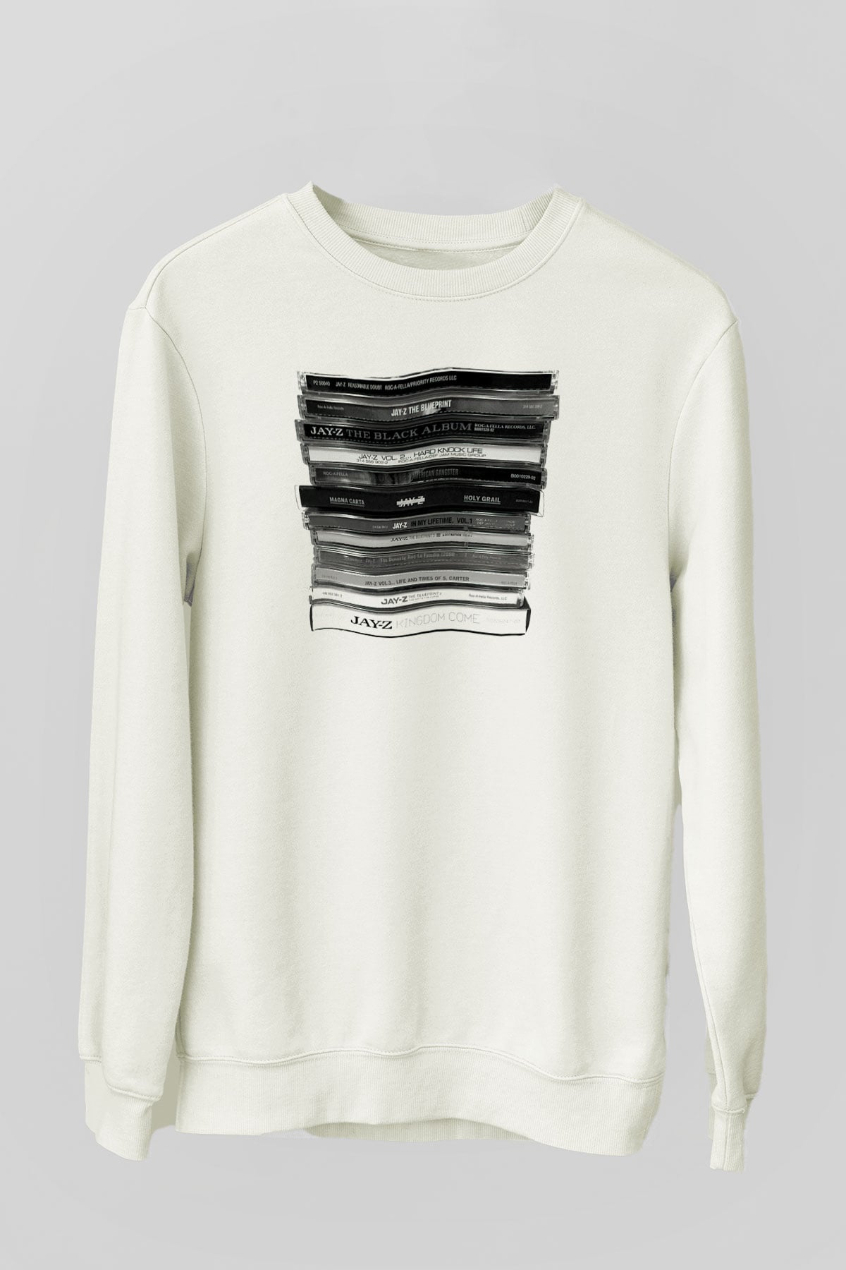 Jay-Z Beyaz Unisex Sweatshirt