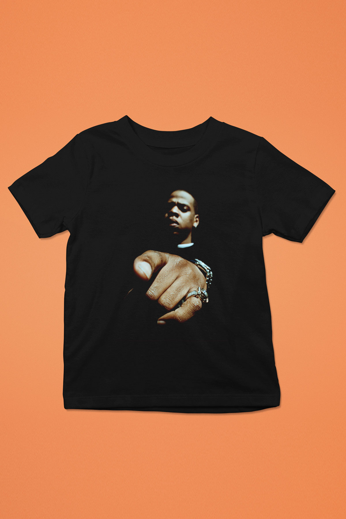 Jay-Z Siyah Unisex Çocuk Tişört
