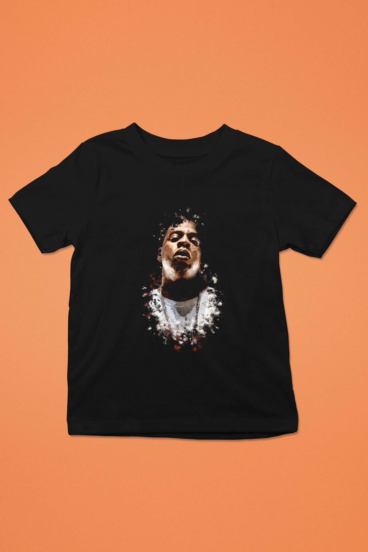 Jay-Z Siyah Unisex Çocuk Tişört
