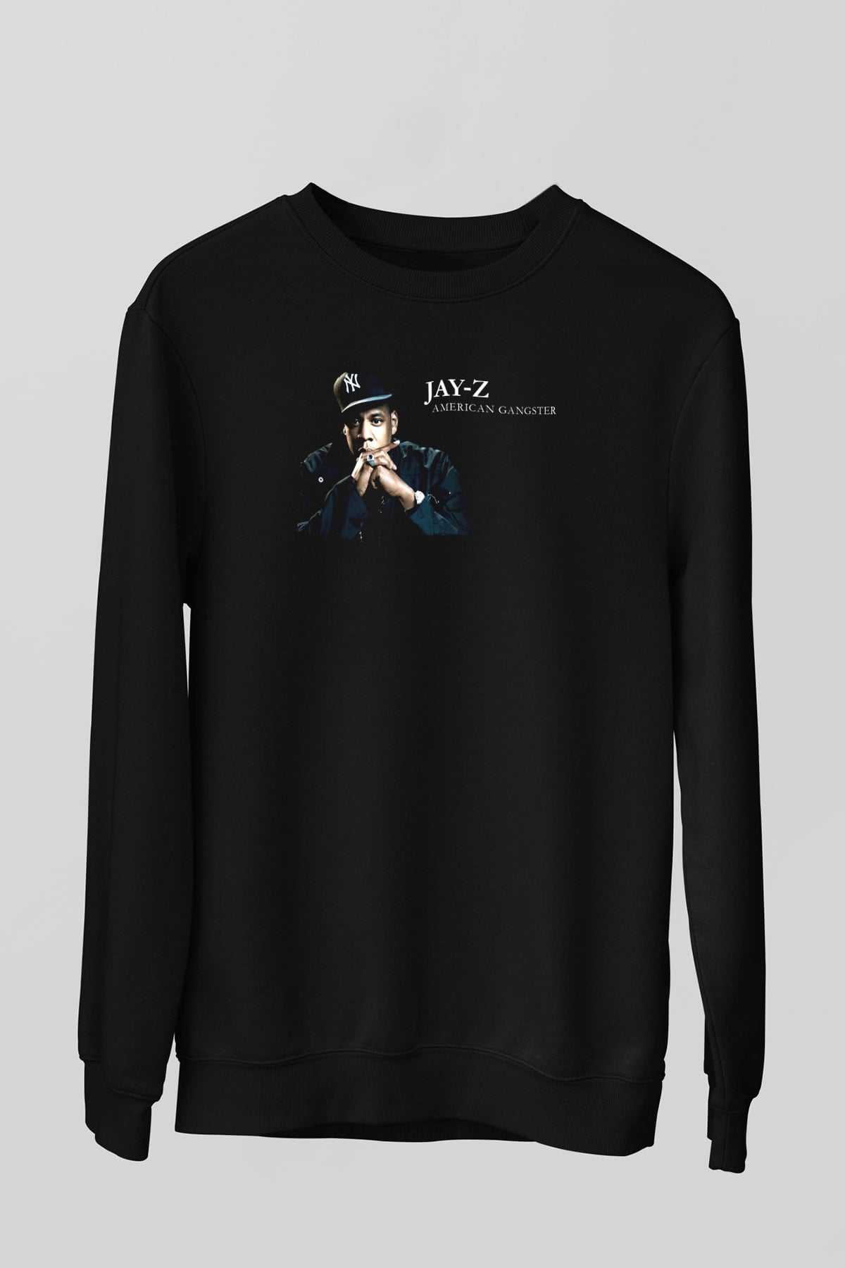 Jay-Z Siyah Unisex Sweatshirt