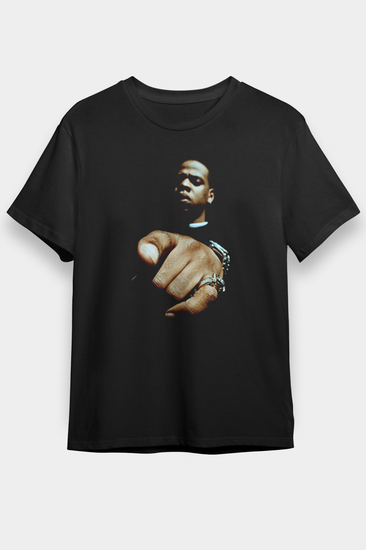 Jay-Z Siyah Unisex Tişört T-Shirt - TişörtFabrikası