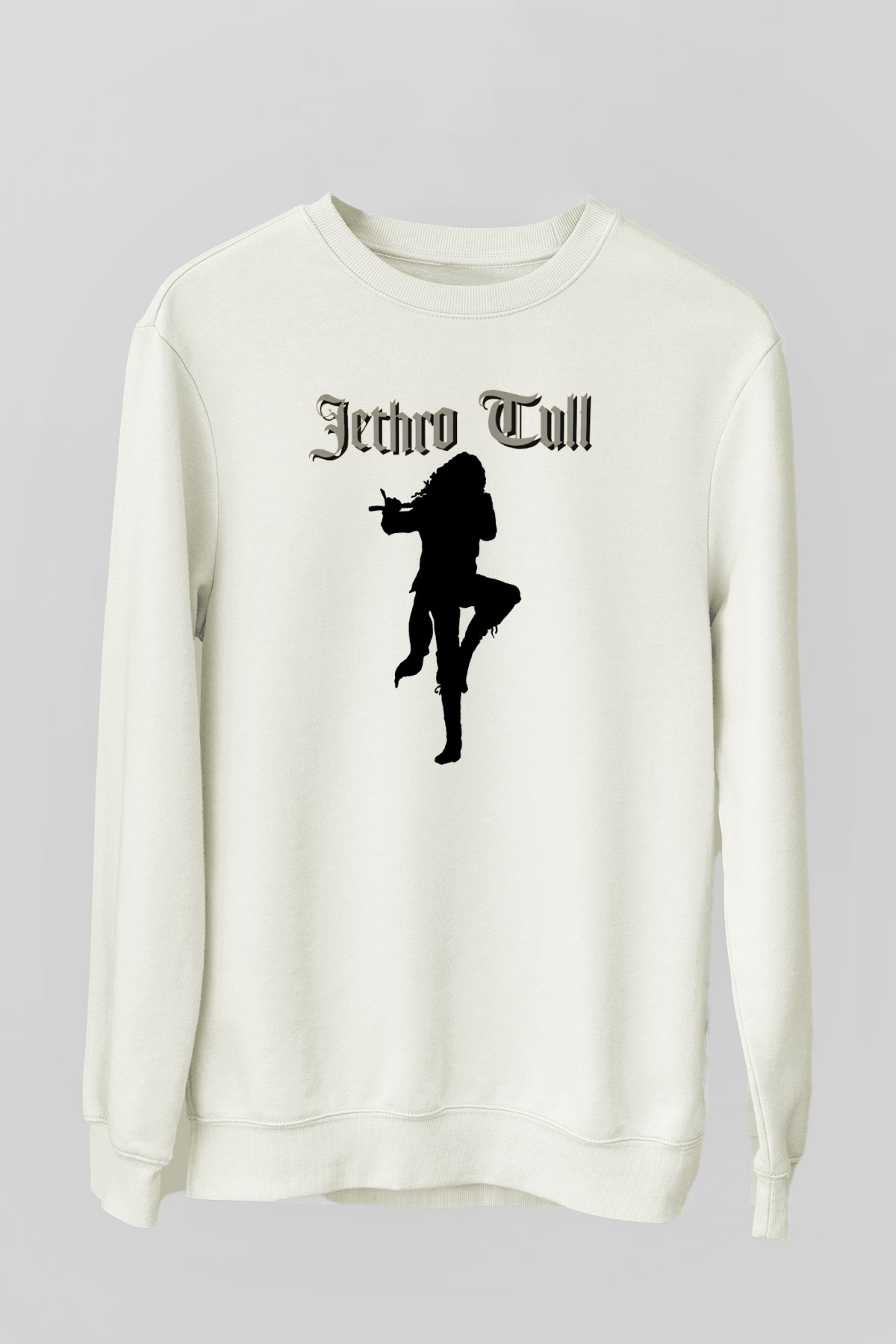 Jethro Tull Beyaz Unisex Sweatshirt