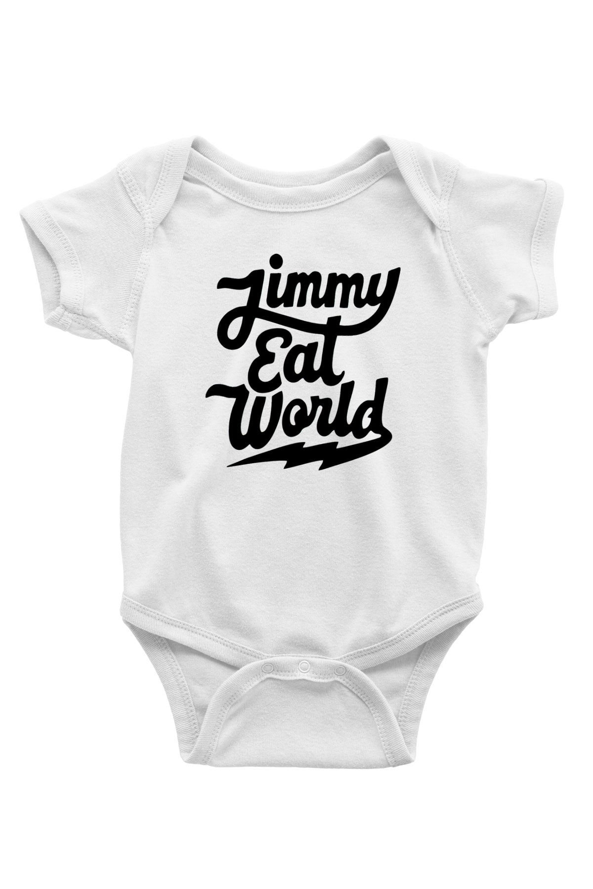 Jimmy Eat World Beyaz Bebek Body - Zıbın