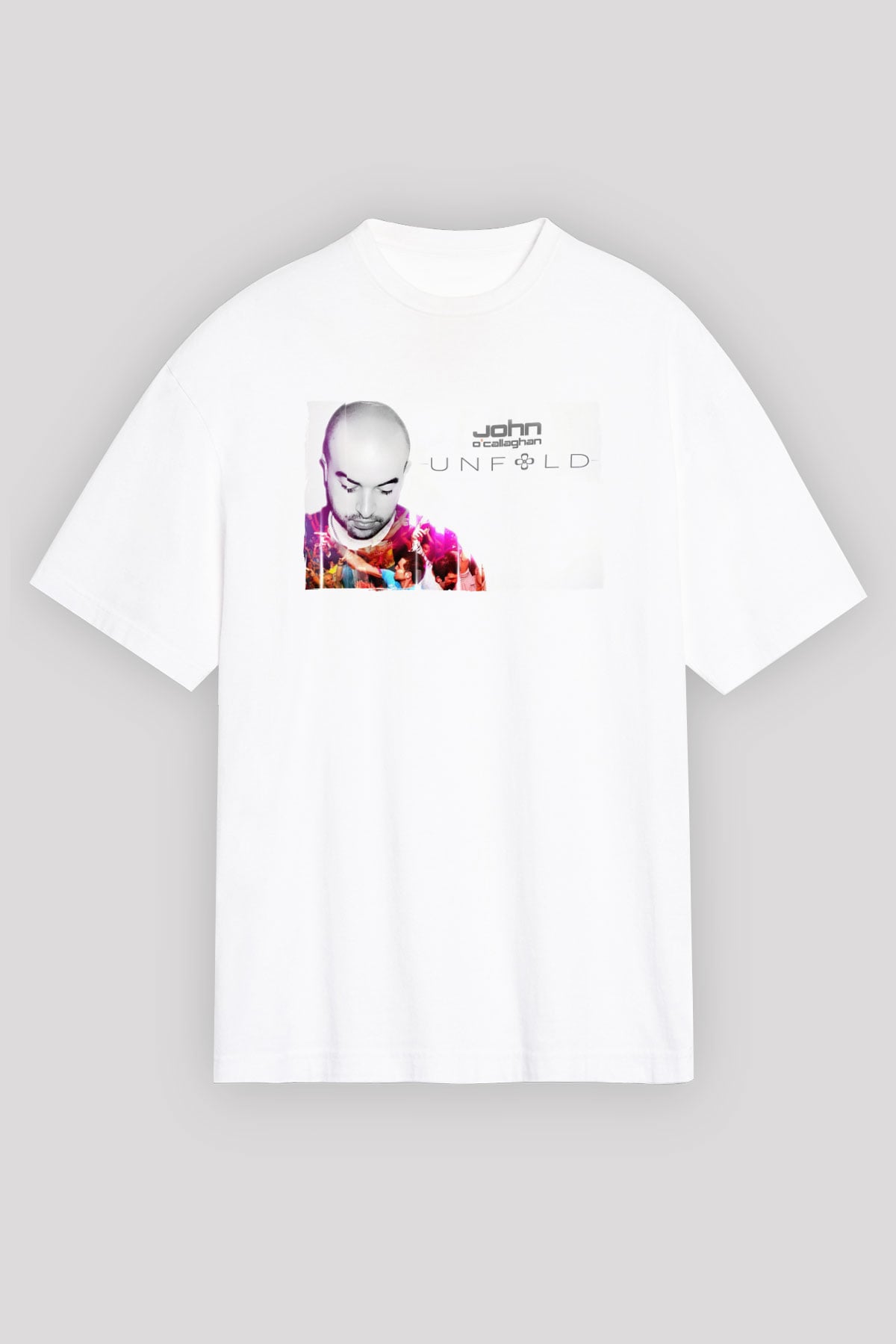 John O'callaghan Beyaz Unisex Tişört T-Shirt - TişörtFabrikası