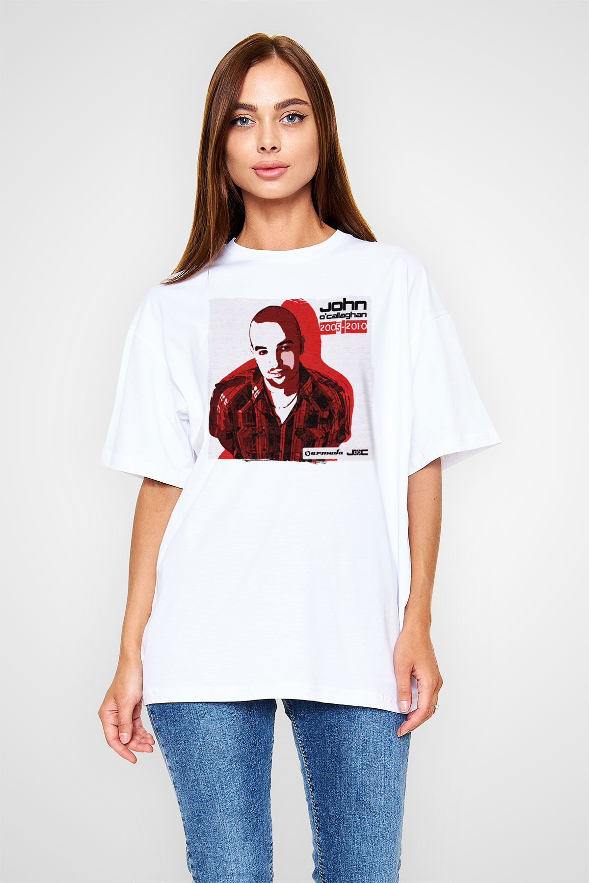 John O'callaghan Beyaz Unisex Tişört T-Shirt - TişörtFabrikası