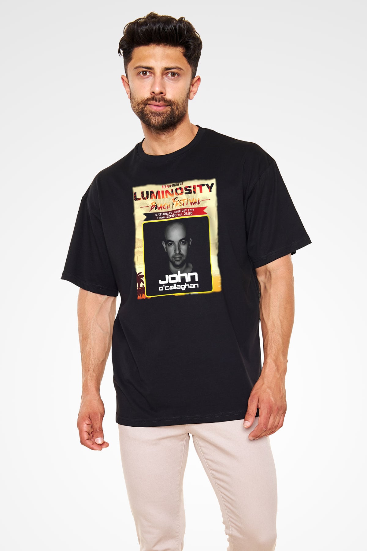 John O'callaghan Siyah Unisex Tişört T-Shirt - TişörtFabrikası