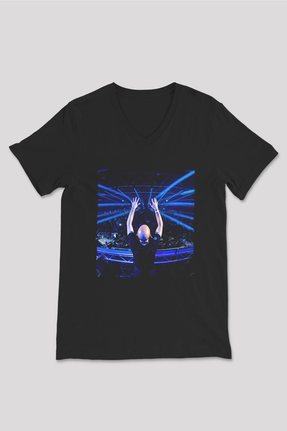 John O'callaghan Siyah Unisex V Yaka Tişört