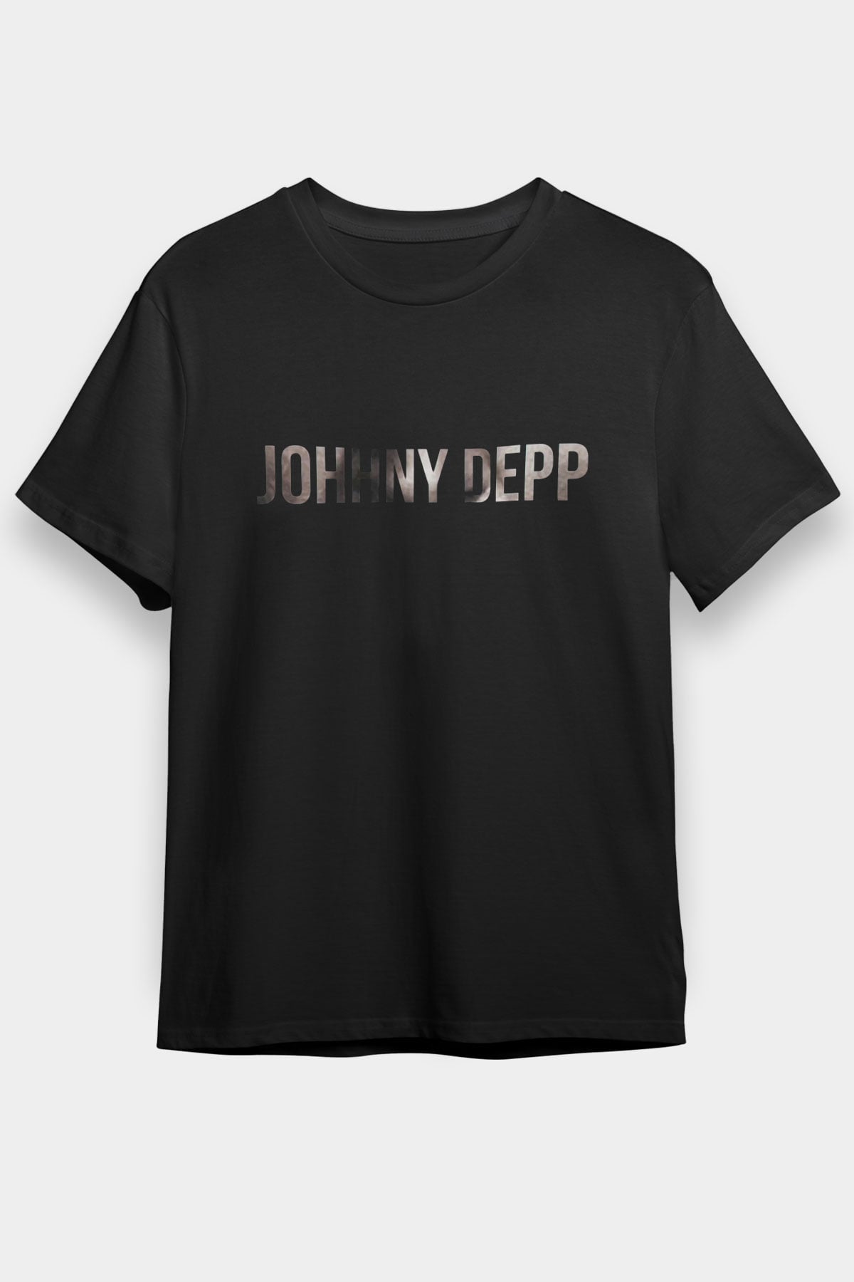 Johnny Depp Siyah Unisex Tişört T-Shirt - TişörtFabrikası