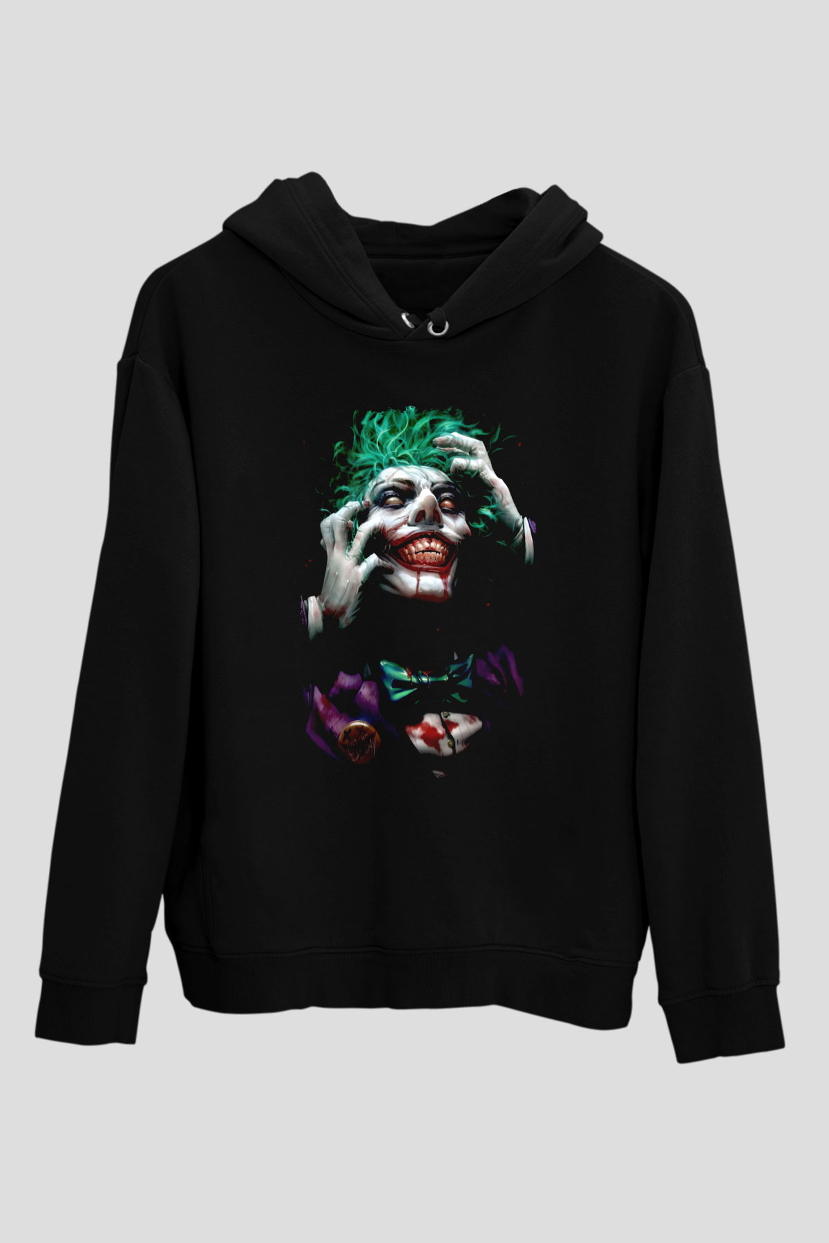 JokerSiyah  Unisex Hoodie