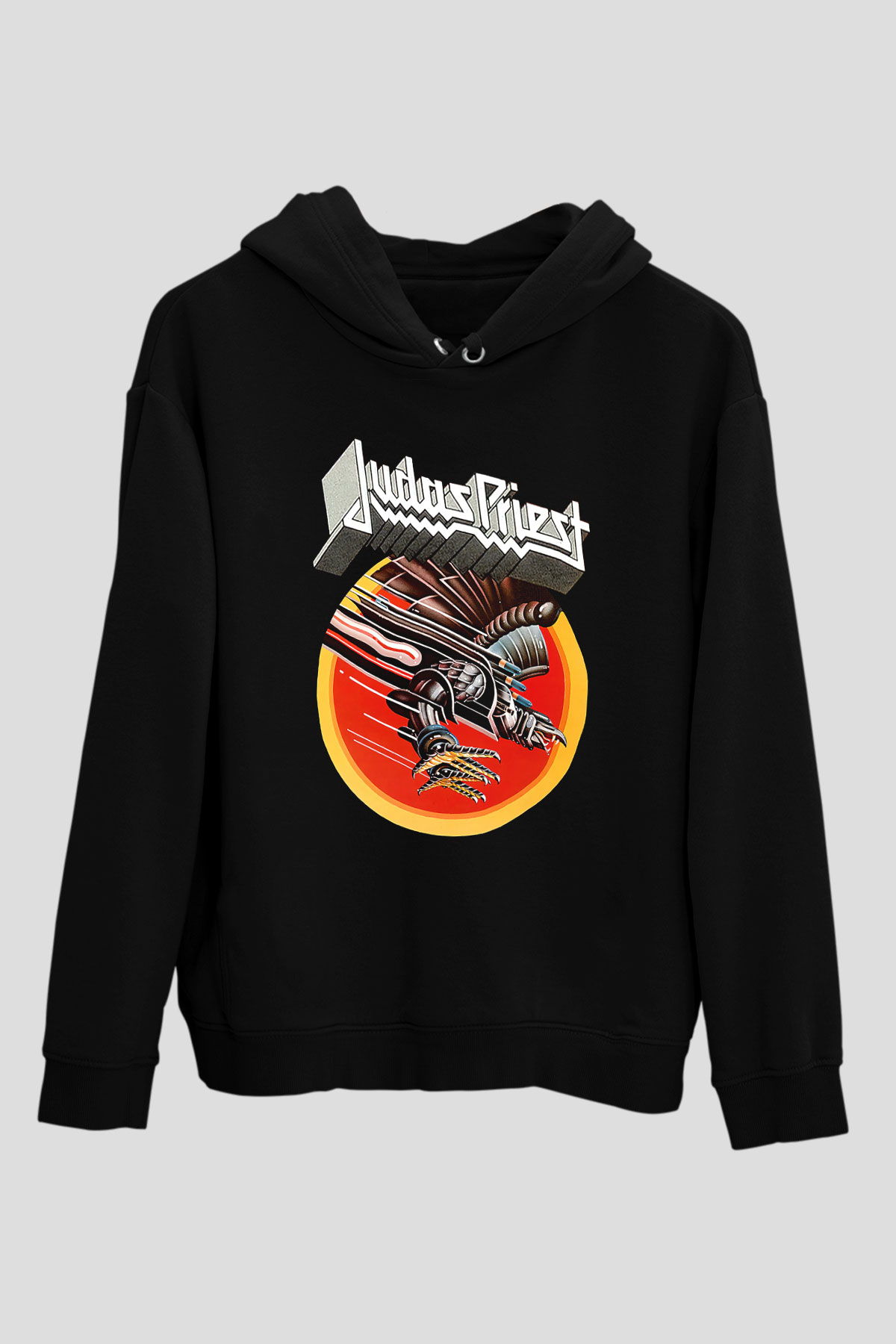 Judas Priest Siyah Unisex Hoodie