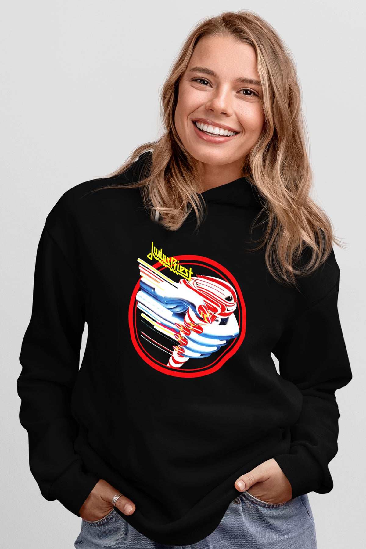 Judas Priest Siyah Unisex Hoodie