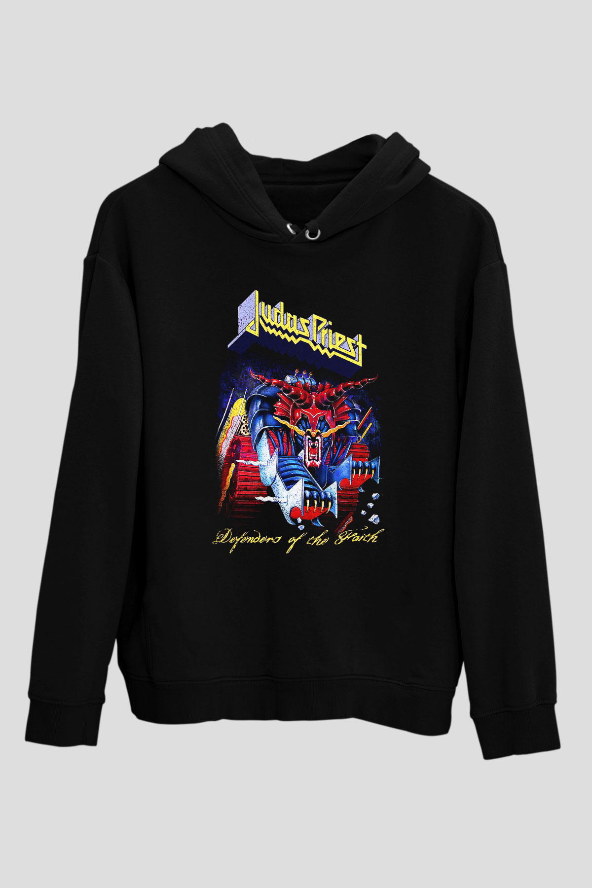 Judas Priest Siyah Unisex Hoodie