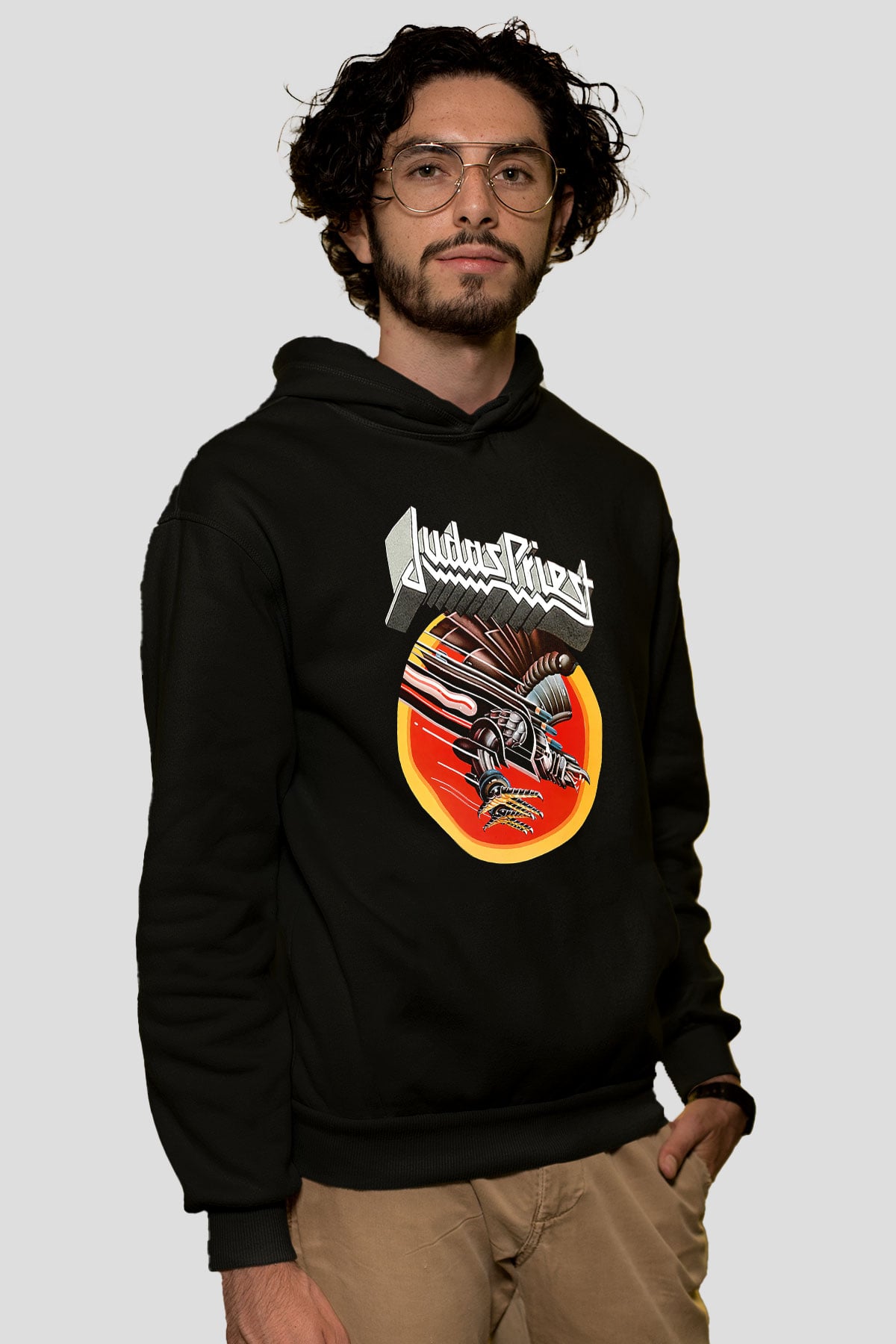 Judas Priest Siyah Unisex Hoodie