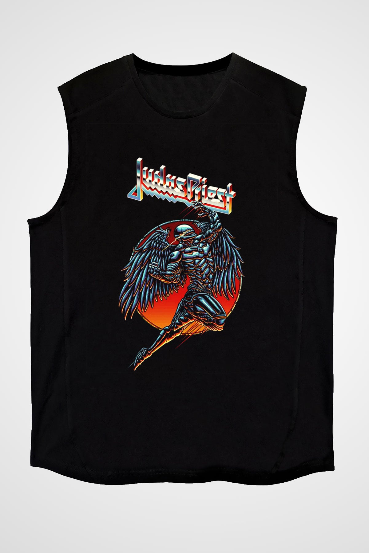 Judas Priest Siyah Unisex Kolsuz Tişört