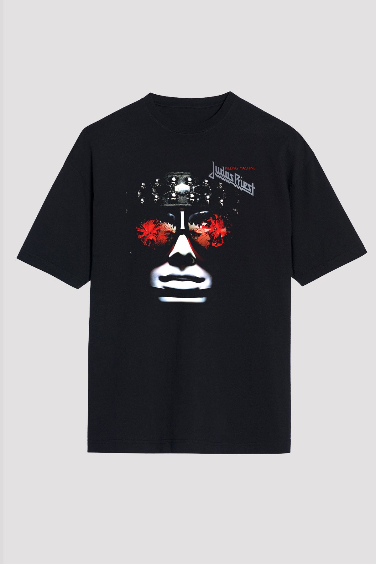 Judas Priest Siyah Unisex Oversize Tişört T-Shirt
