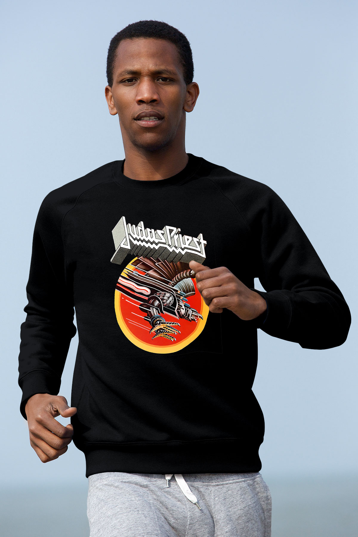 Judas Priest Siyah Unisex Sweatshirt