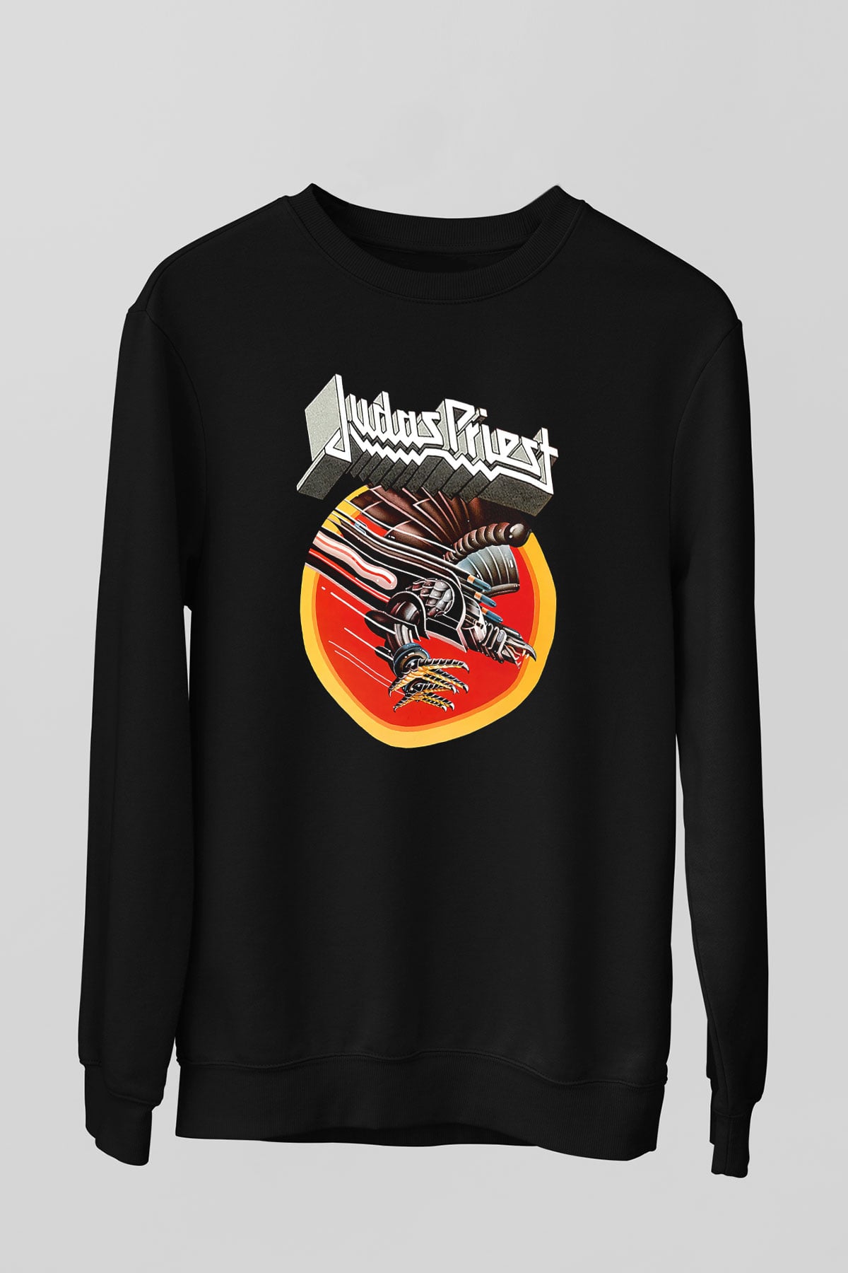 Judas Priest Siyah Unisex Sweatshirt