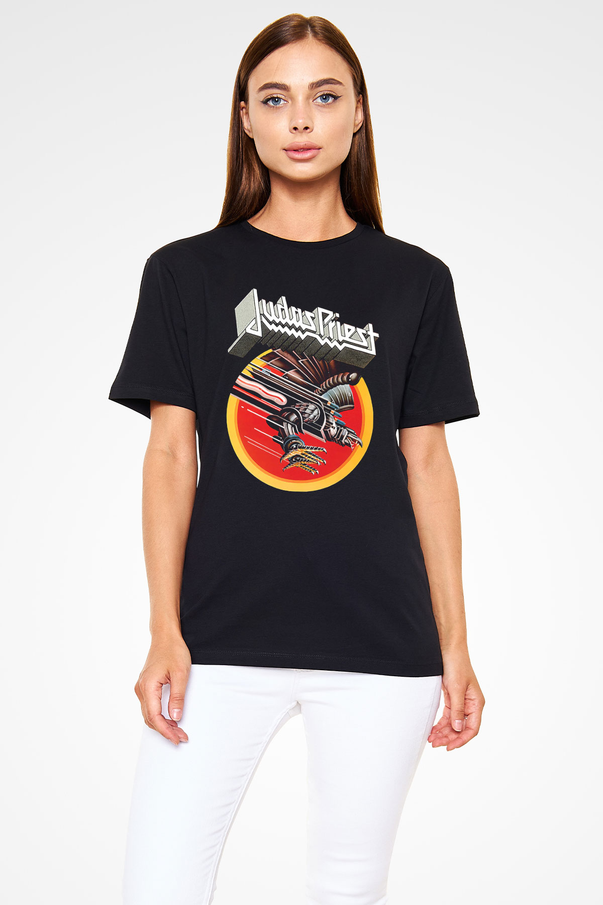 Judas Priest Siyah Unisex Tişört T-Shirt - TişörtFabrikası