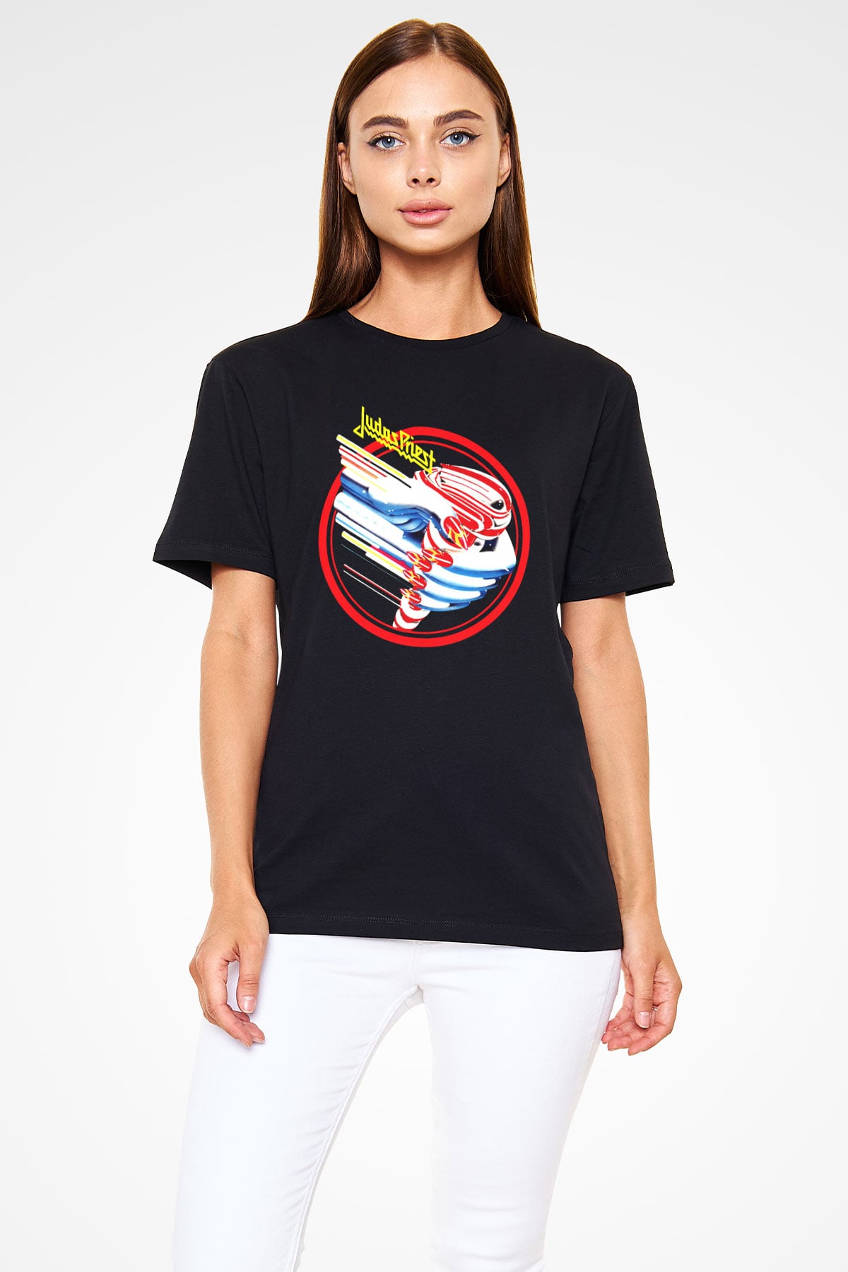 Judas Priest Siyah Unisex Tişört T-Shirt - TişörtFabrikası