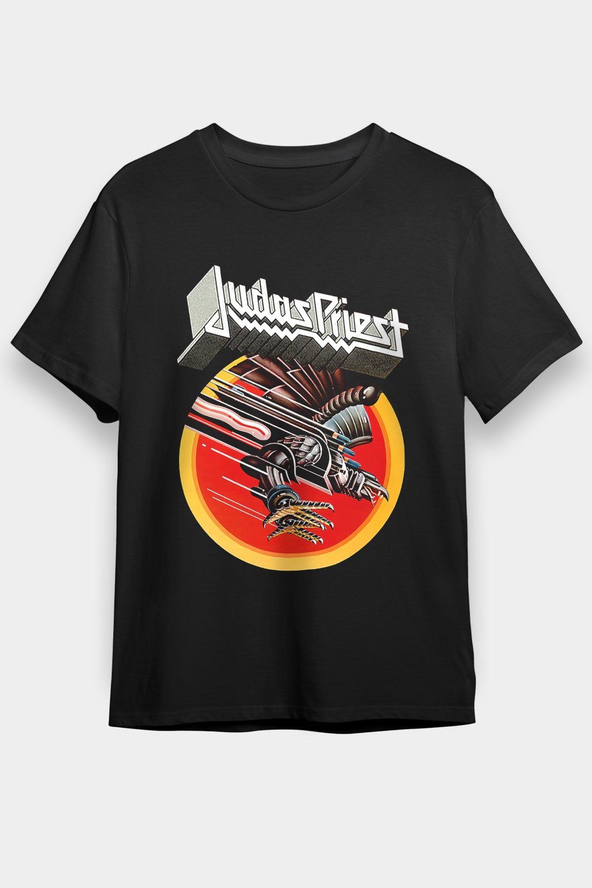 Judas Priest Siyah Unisex Tişört T-Shirt - TişörtFabrikası