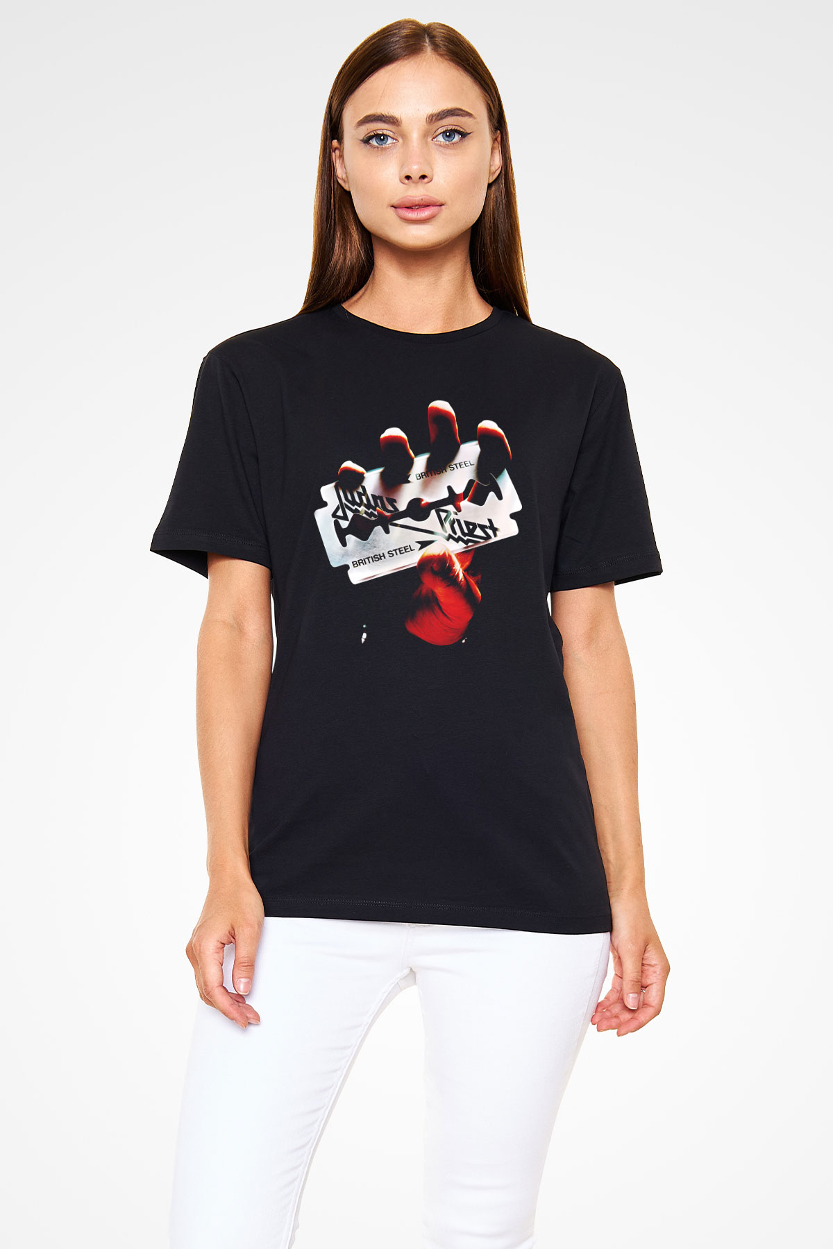 Judas Priest Siyah Unisex Tişört T-Shirt - TişörtFabrikası