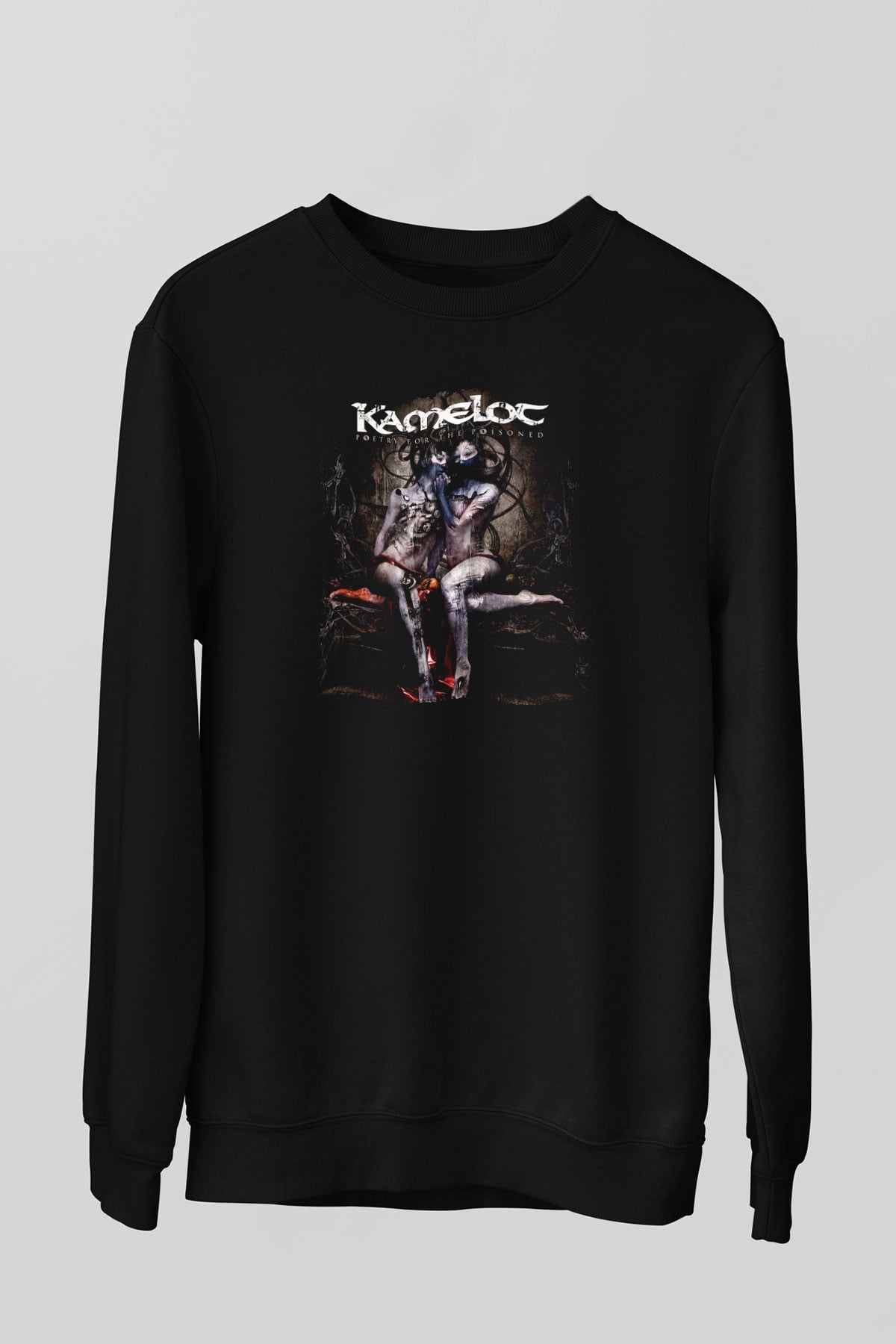 Kamelot Siyah Unisex Sweatshirt