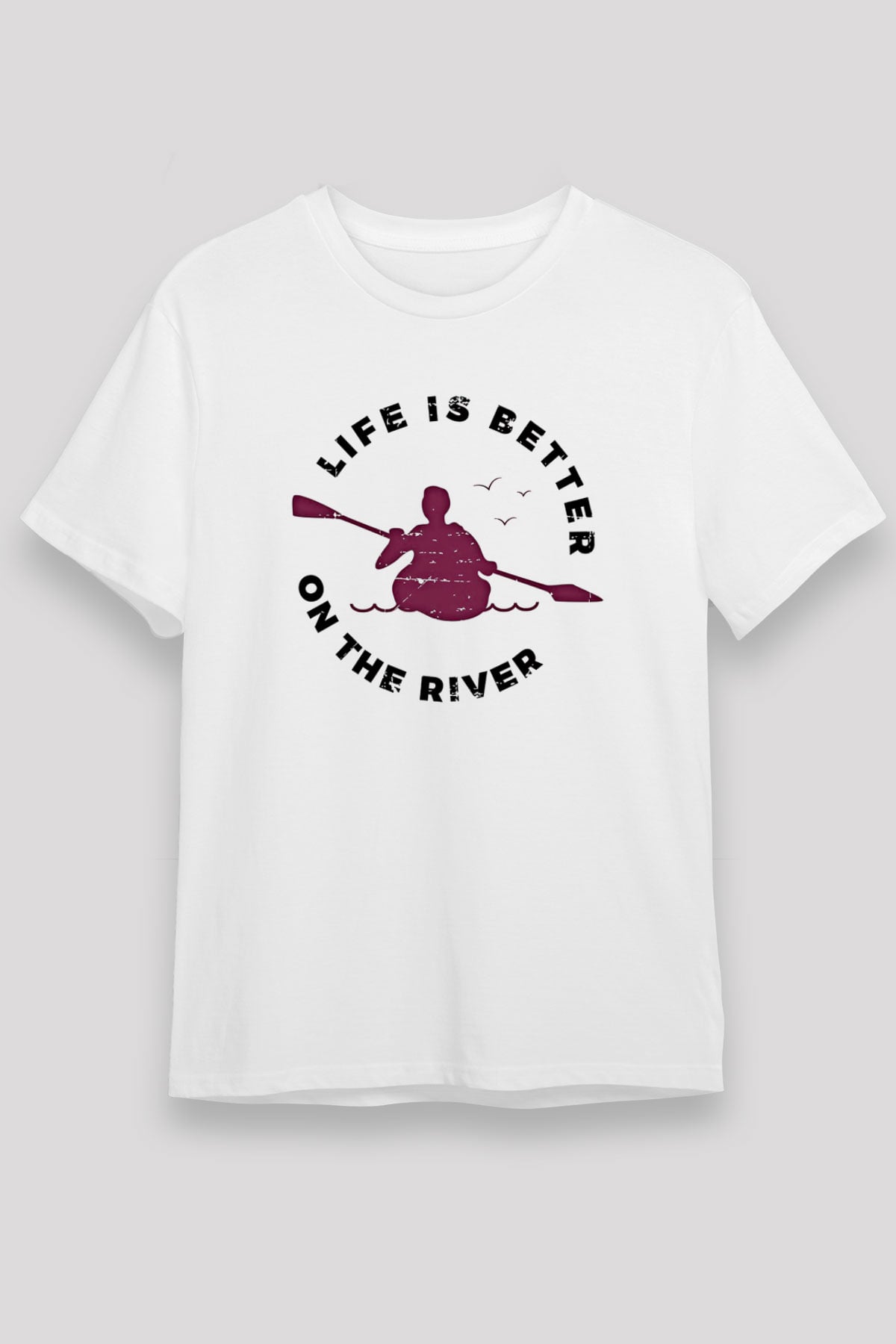 Kano Baskılı Unisex Beyaz Tişört - Tshirt